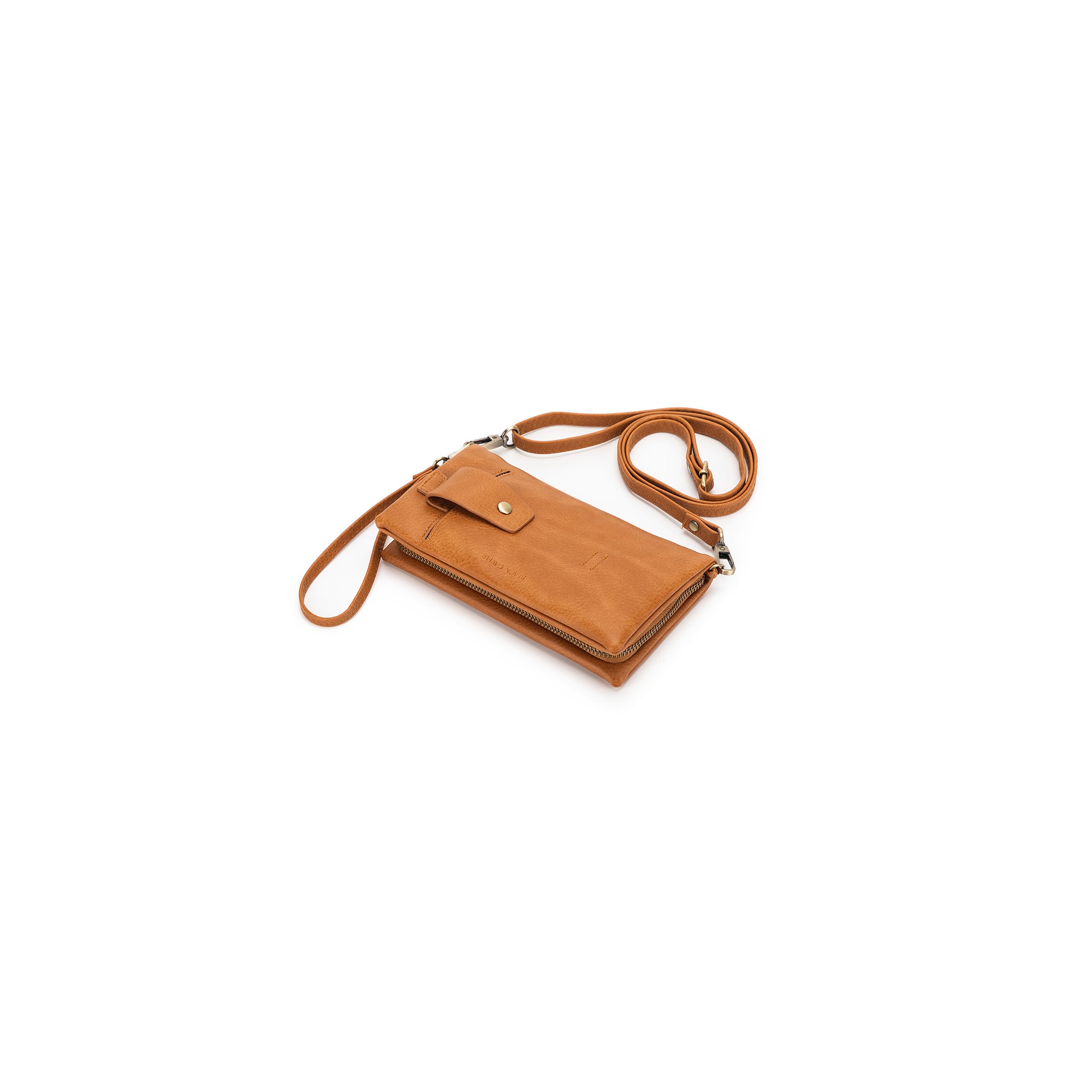 Sky Tan Crossbody Phone Wallet