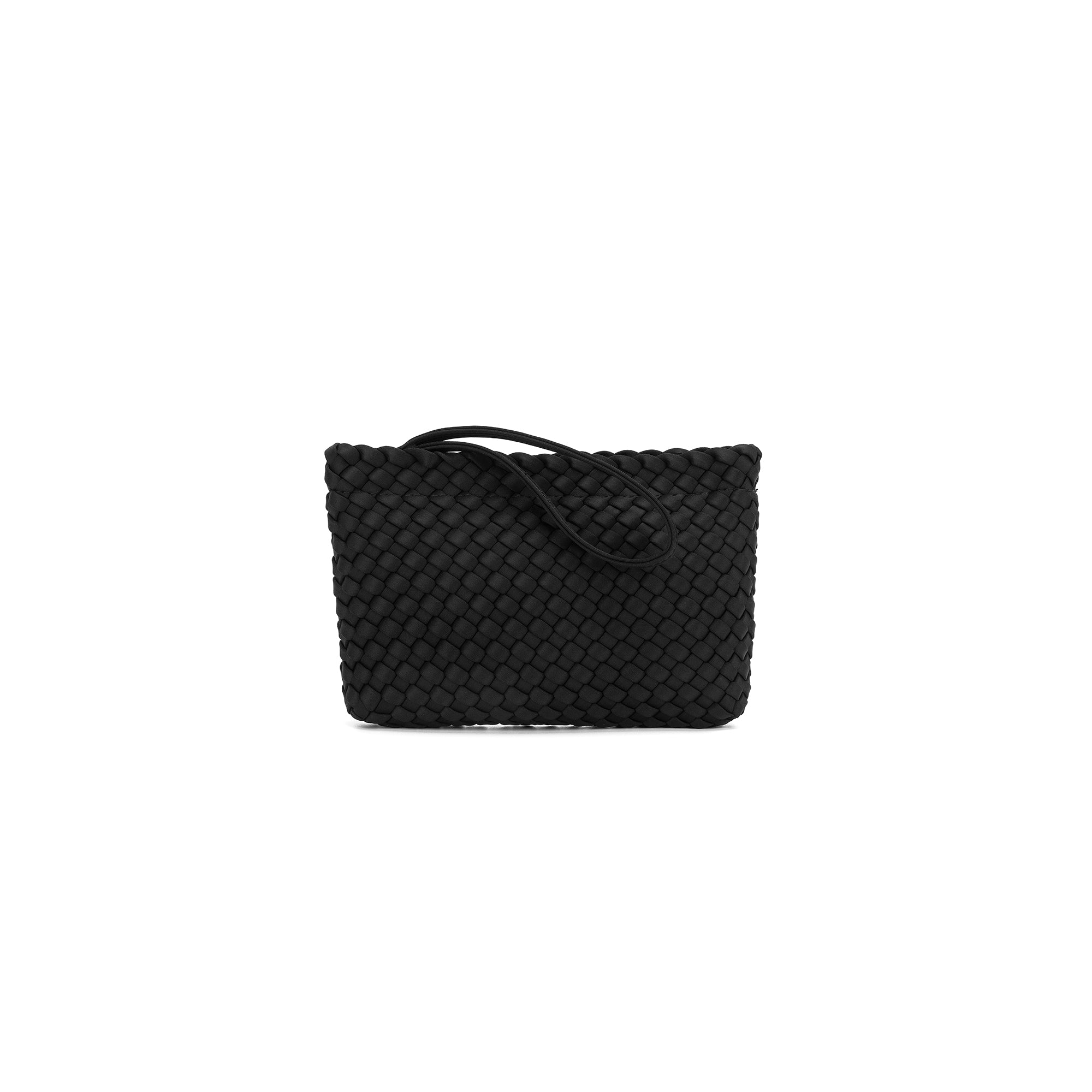 Riviera Black 2 Piece Mini Neoprene Tote Handbag