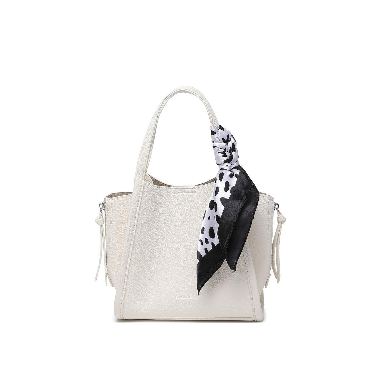 Brie White 2 Piece Handbag