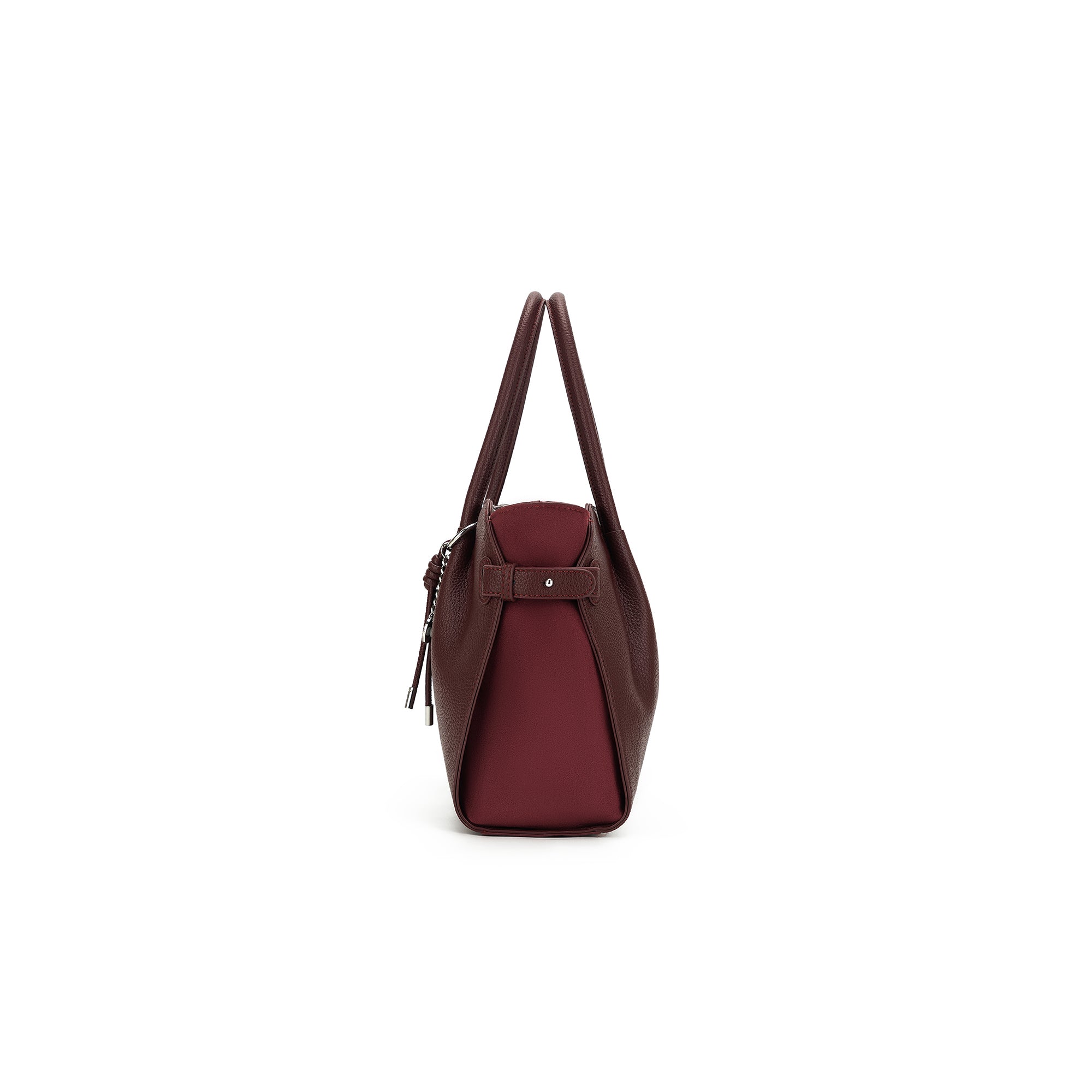 Alexandra Burgundy 3 Piece Handbag
