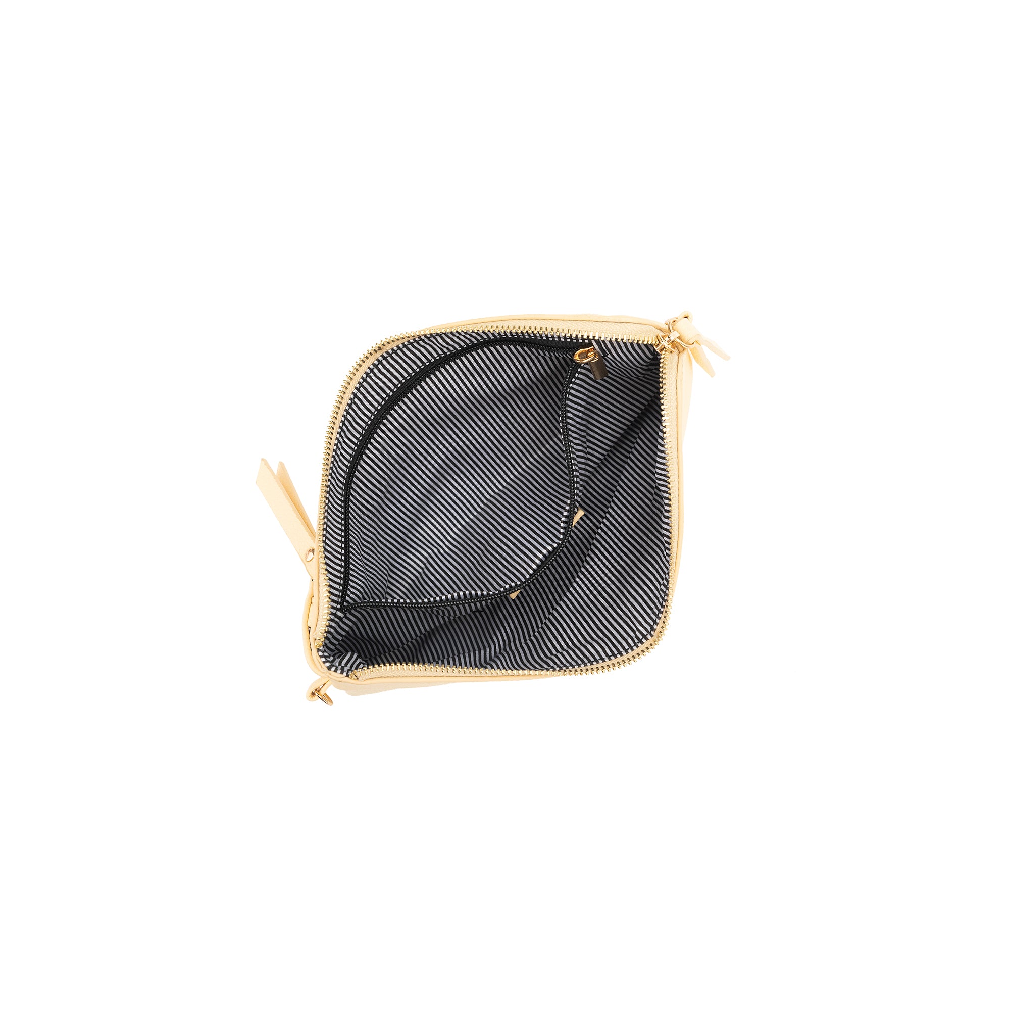 Jessie Yellow Chiffon Crossbody/Clutch