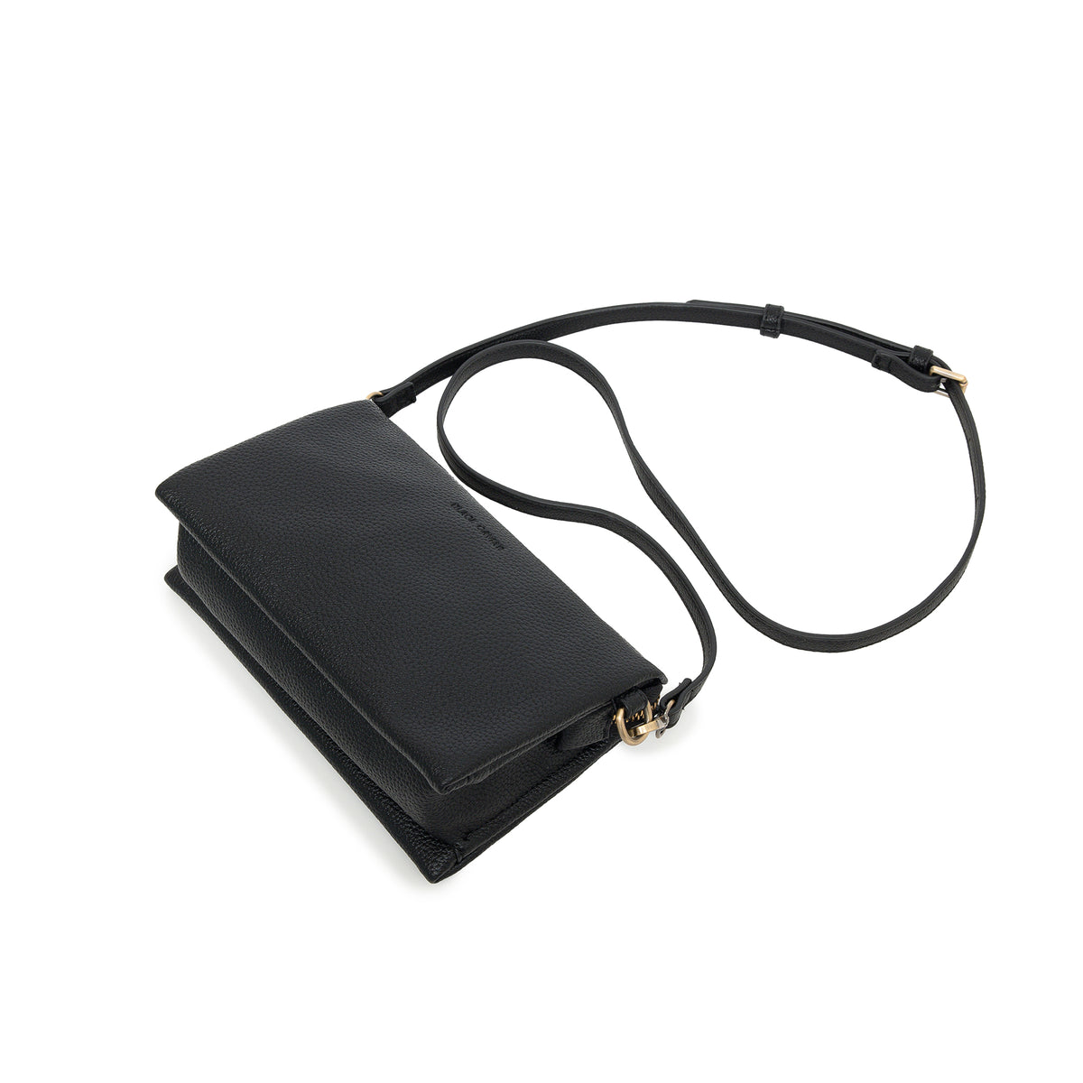 Edie Black Crossbody Bag