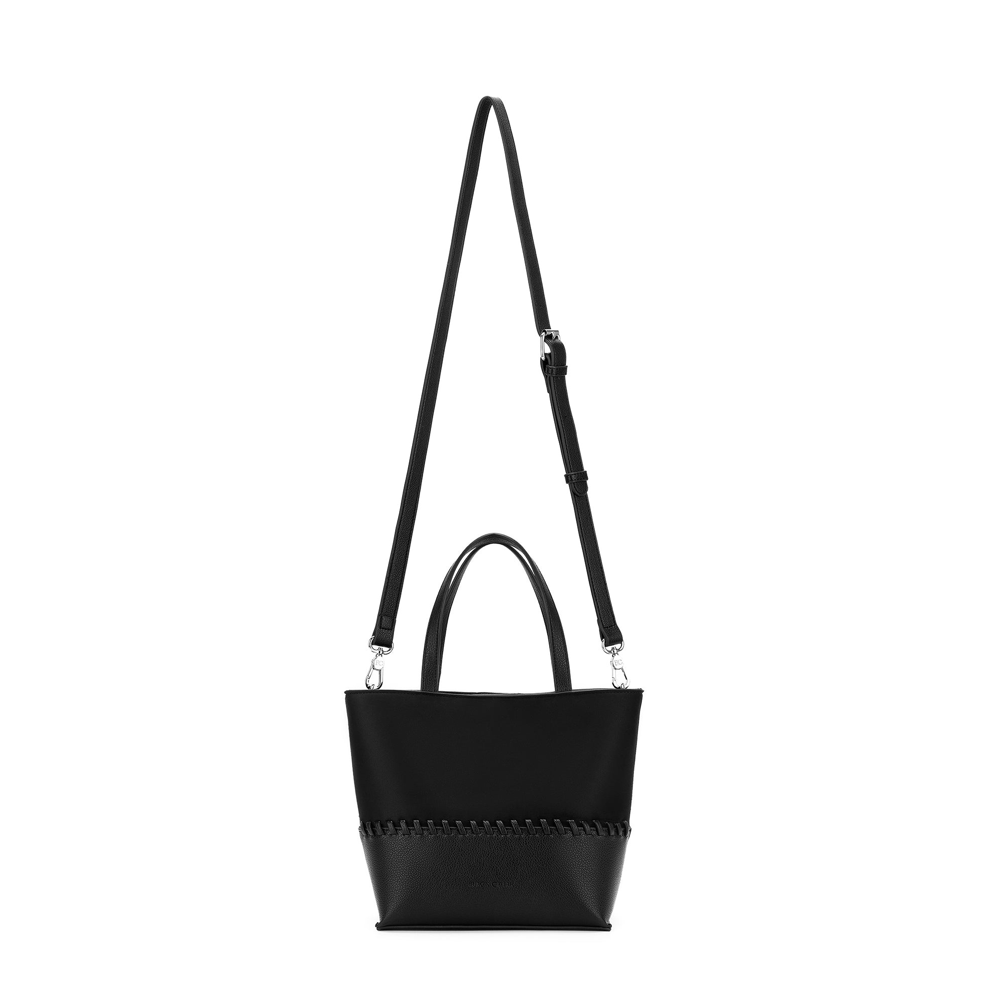 Tiffany Black 2 Piece Handbag