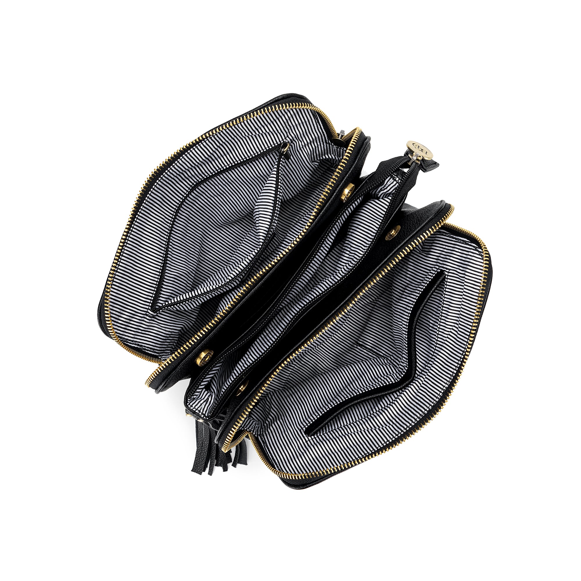 Parker Black Crossbody Bag