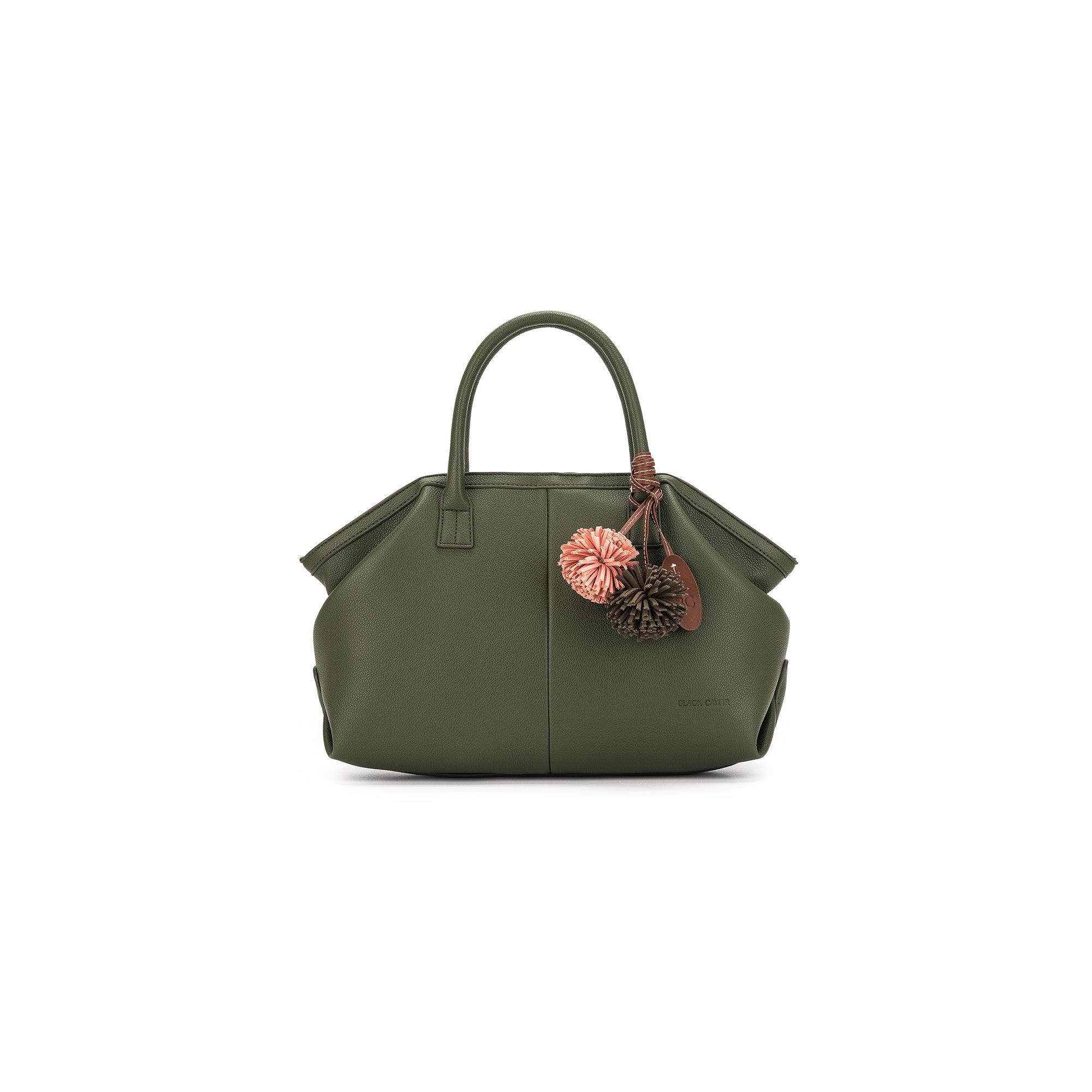 Camryn Dark Olive 3 Piece Bowler Bag