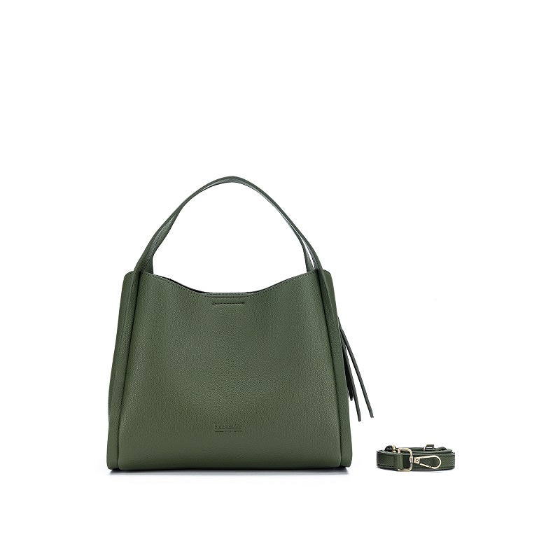 Astrid Deep Green 2 Piece Handbag