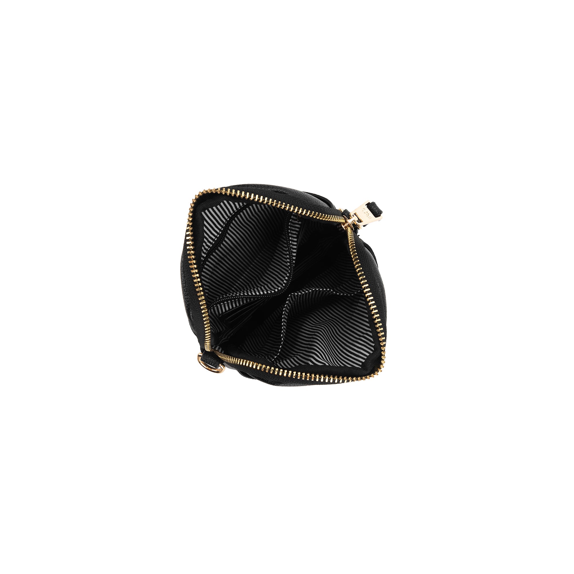 Mika Black Passport Phone Crossbody