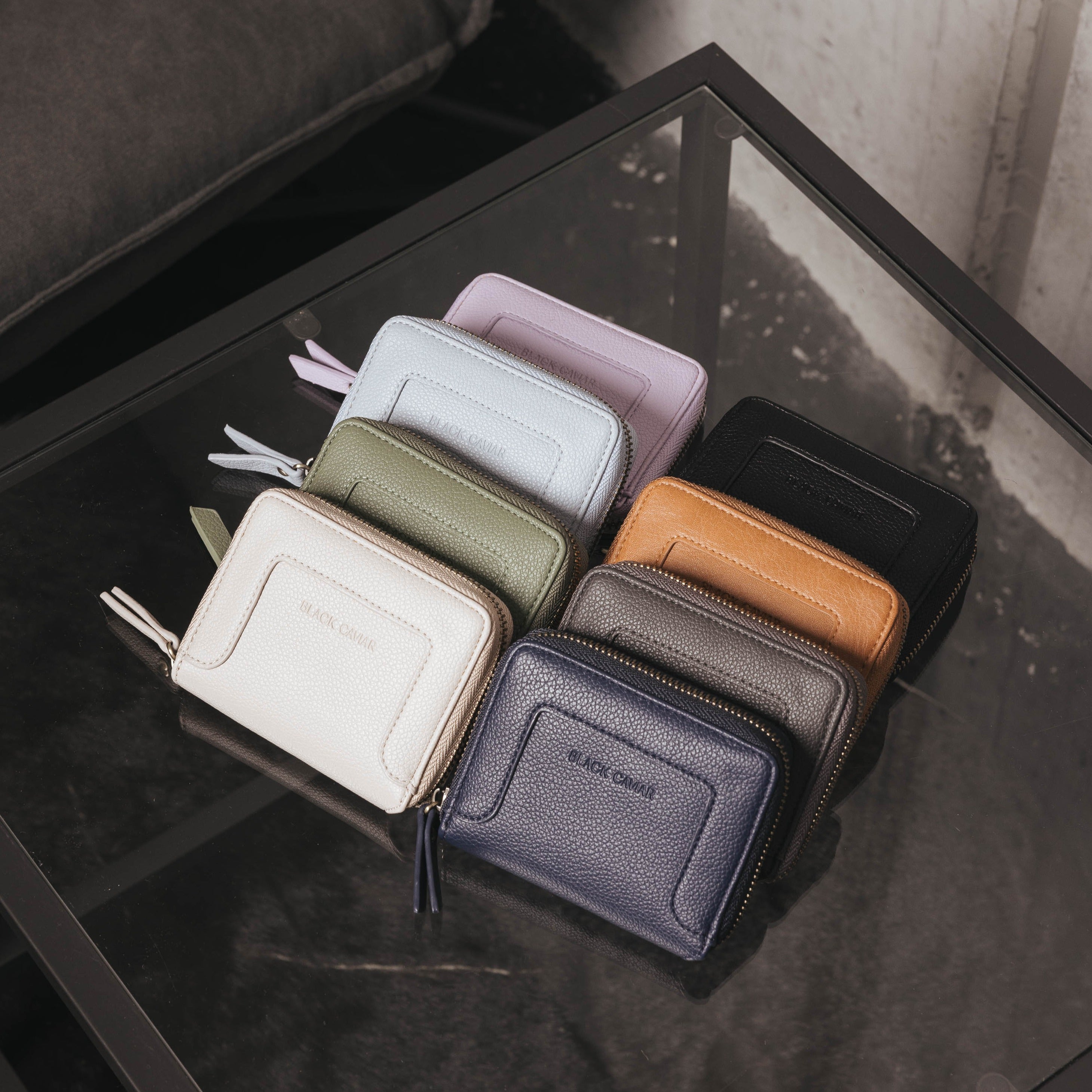 Mya Black Mini Wallet