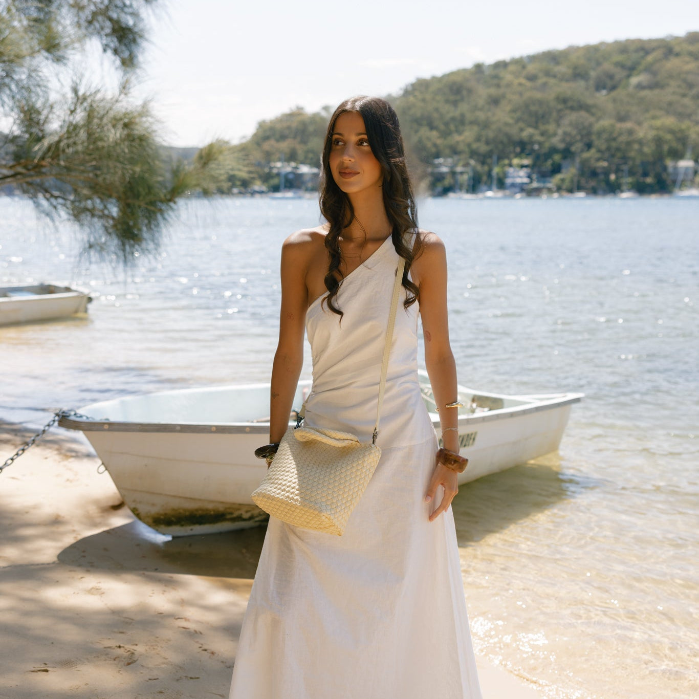 Riviera Lemon 2 Piece Mini Tote Handbag