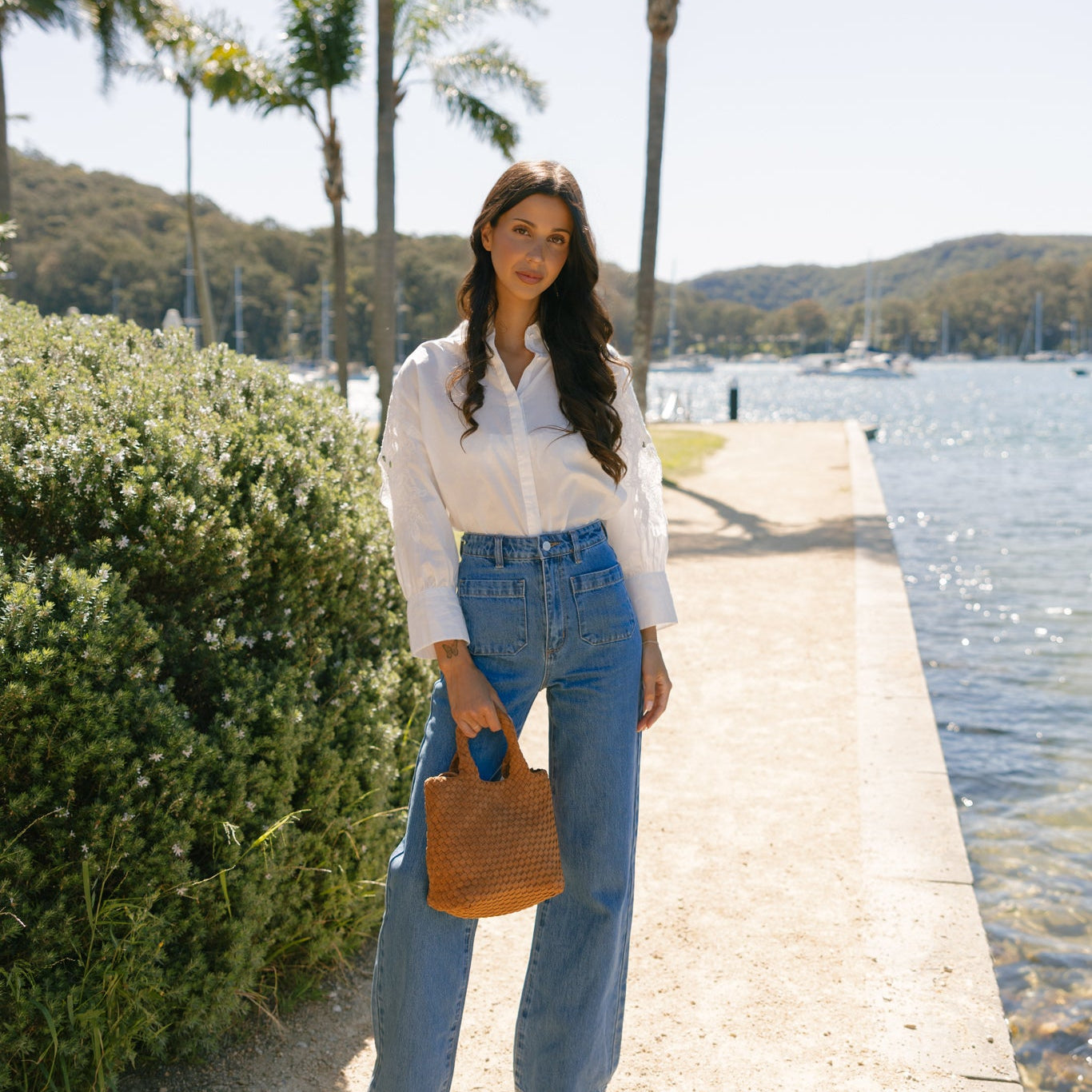 Cherie Tan 2 Piece Suedette Mini Handbag