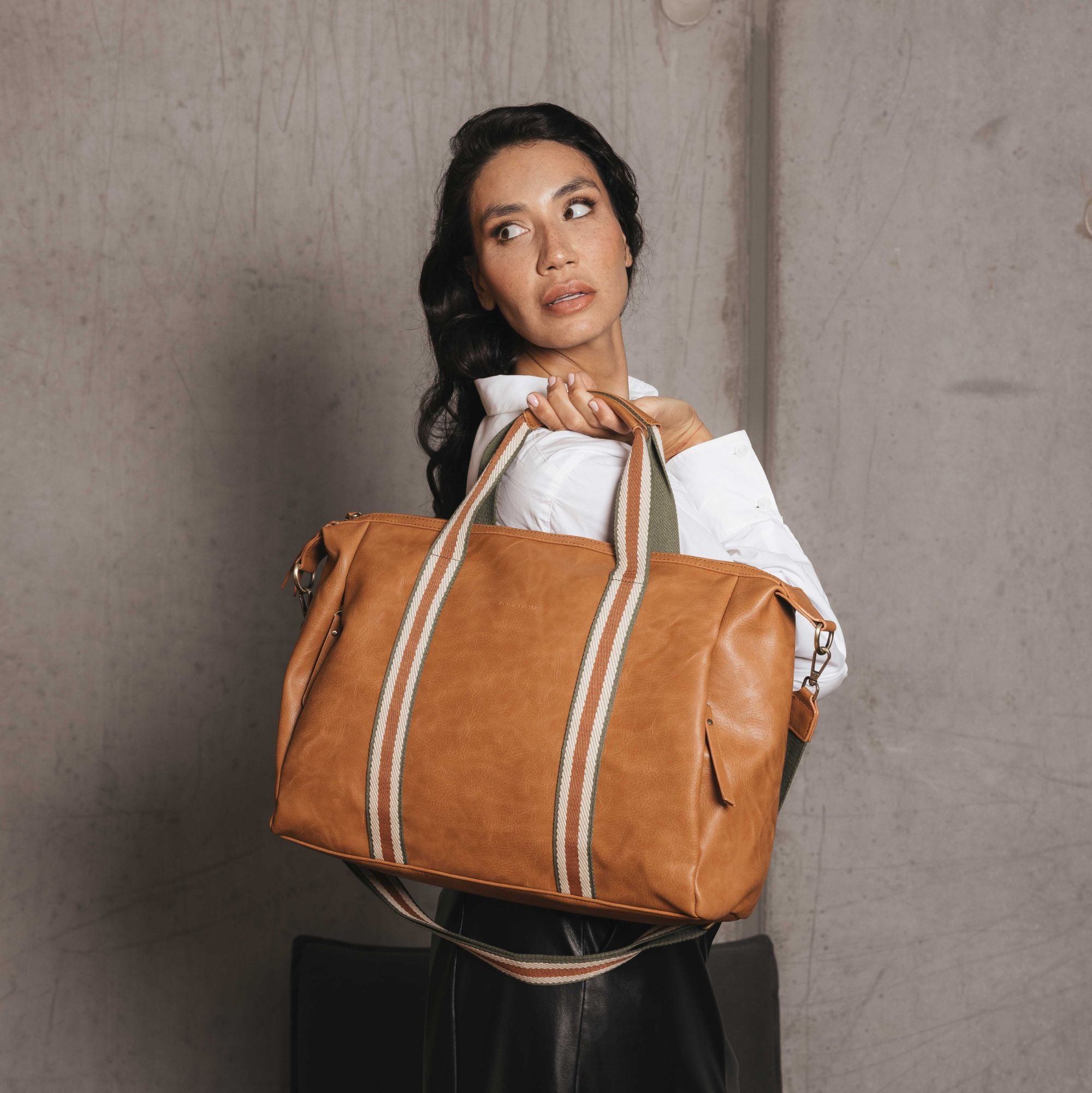 Tuscany Tan Travel / Work Bag