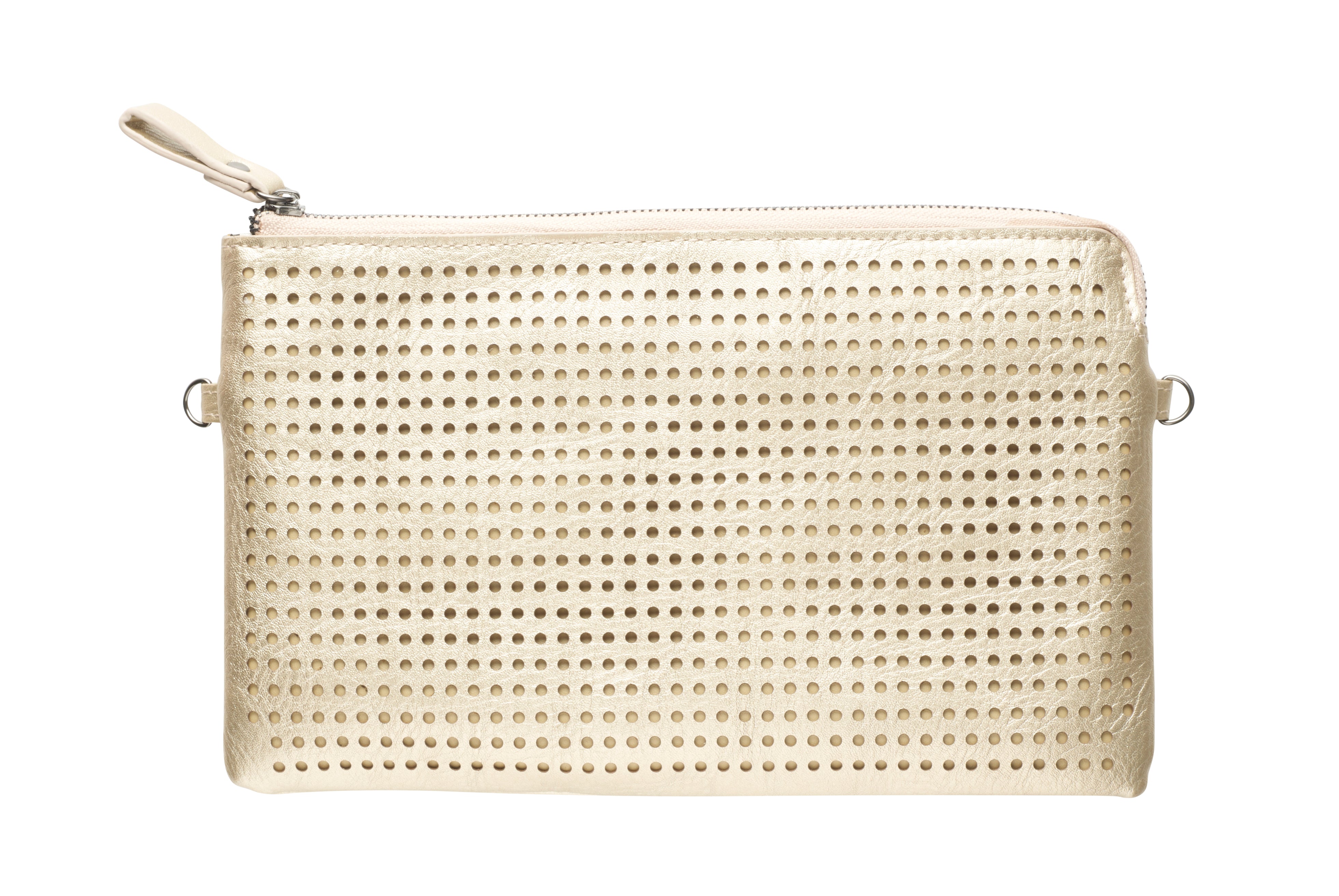 Nina Gold Crossbody/Clutch