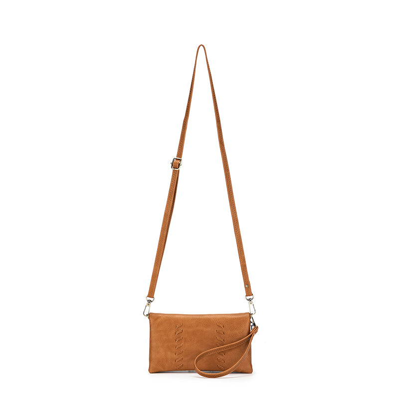 Sky Tan Crossbody Phone Wallet