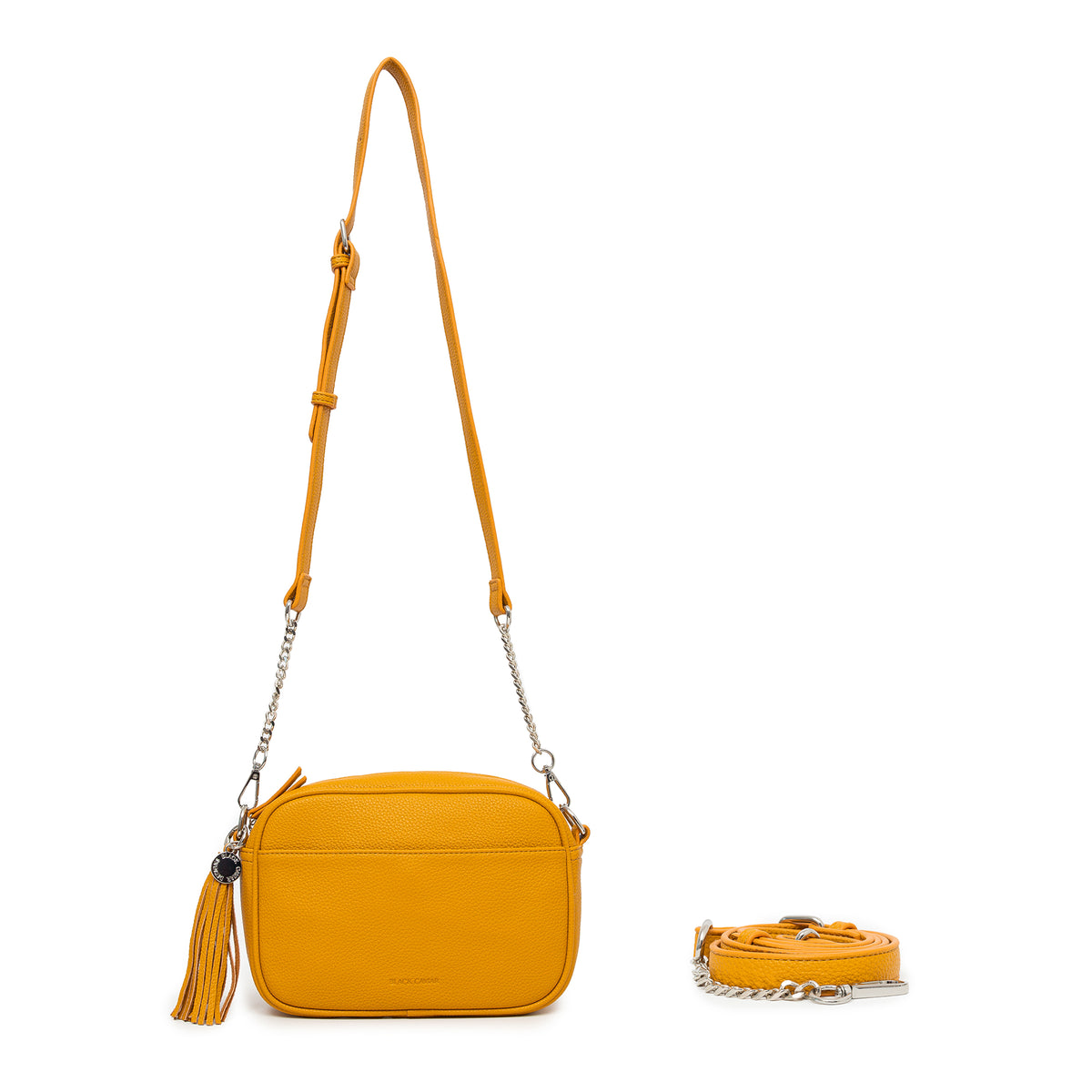 Indie Mustard Crossbody Bag