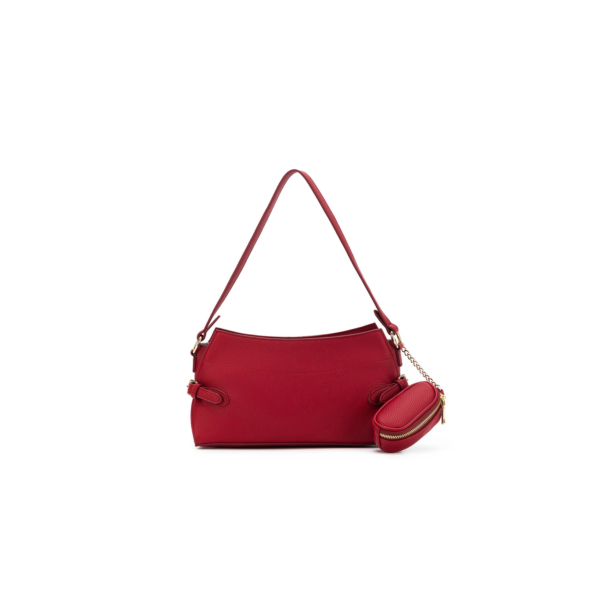 Messina Scarlet Red East West Shoulder Bag