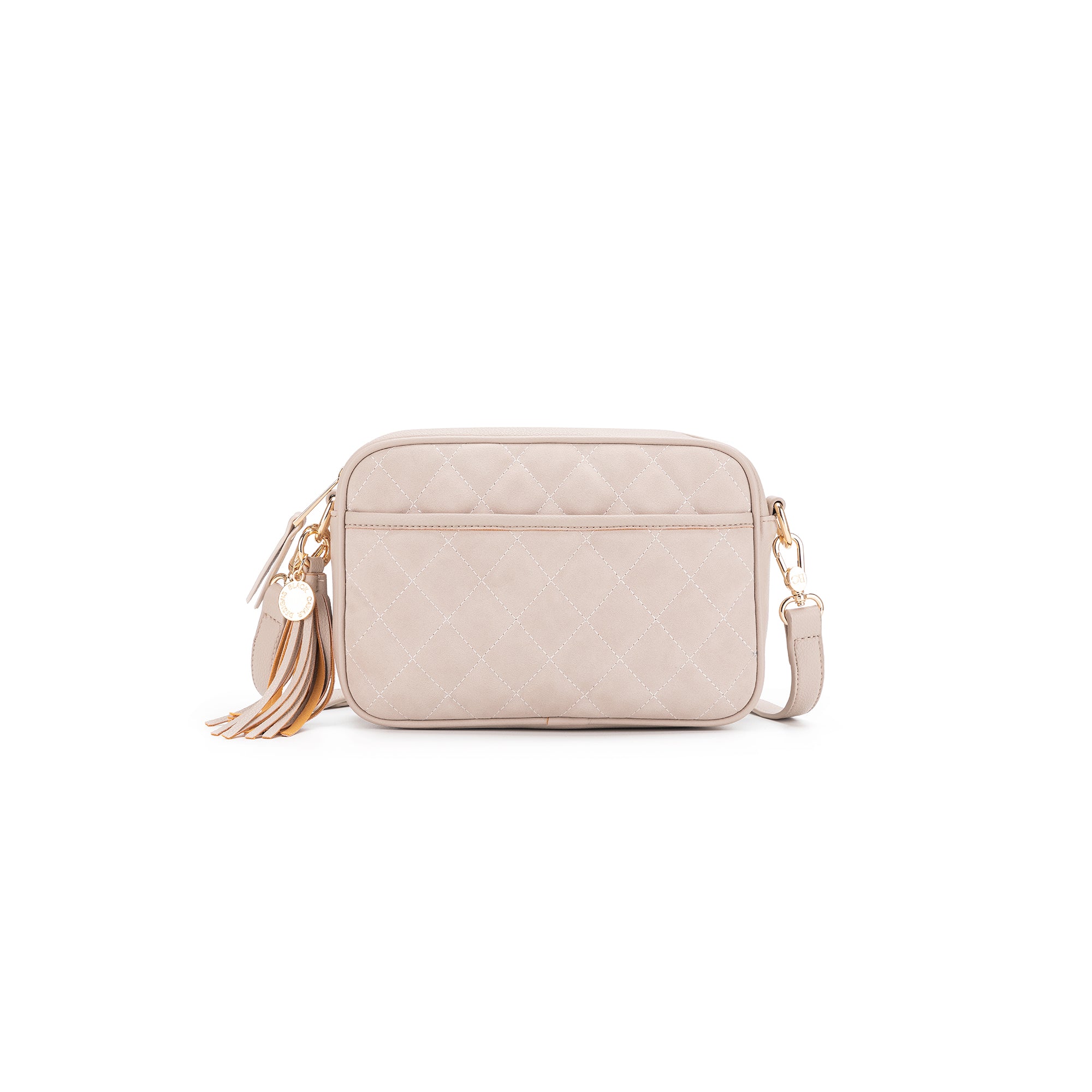 Maxine Oatmeal Crossbody Bag
