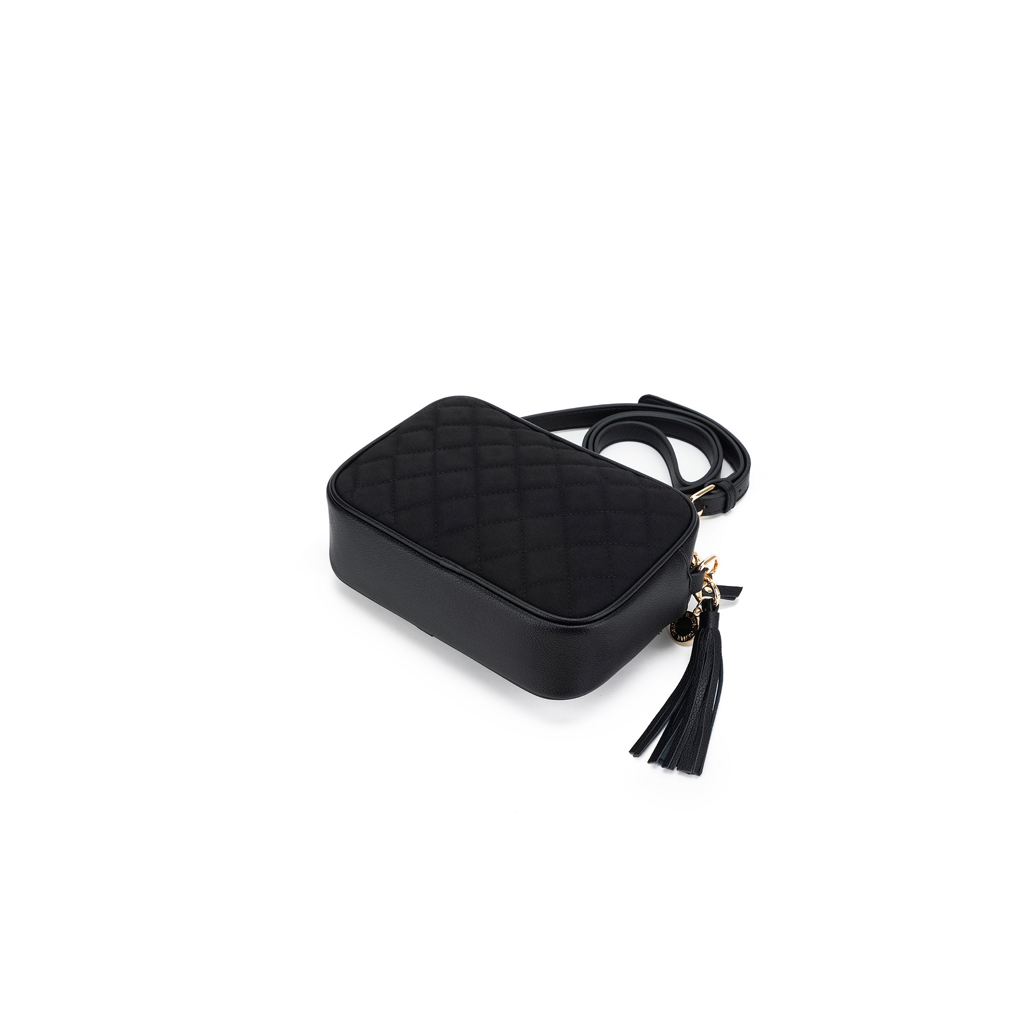 Maxine Black Crossbody Bag