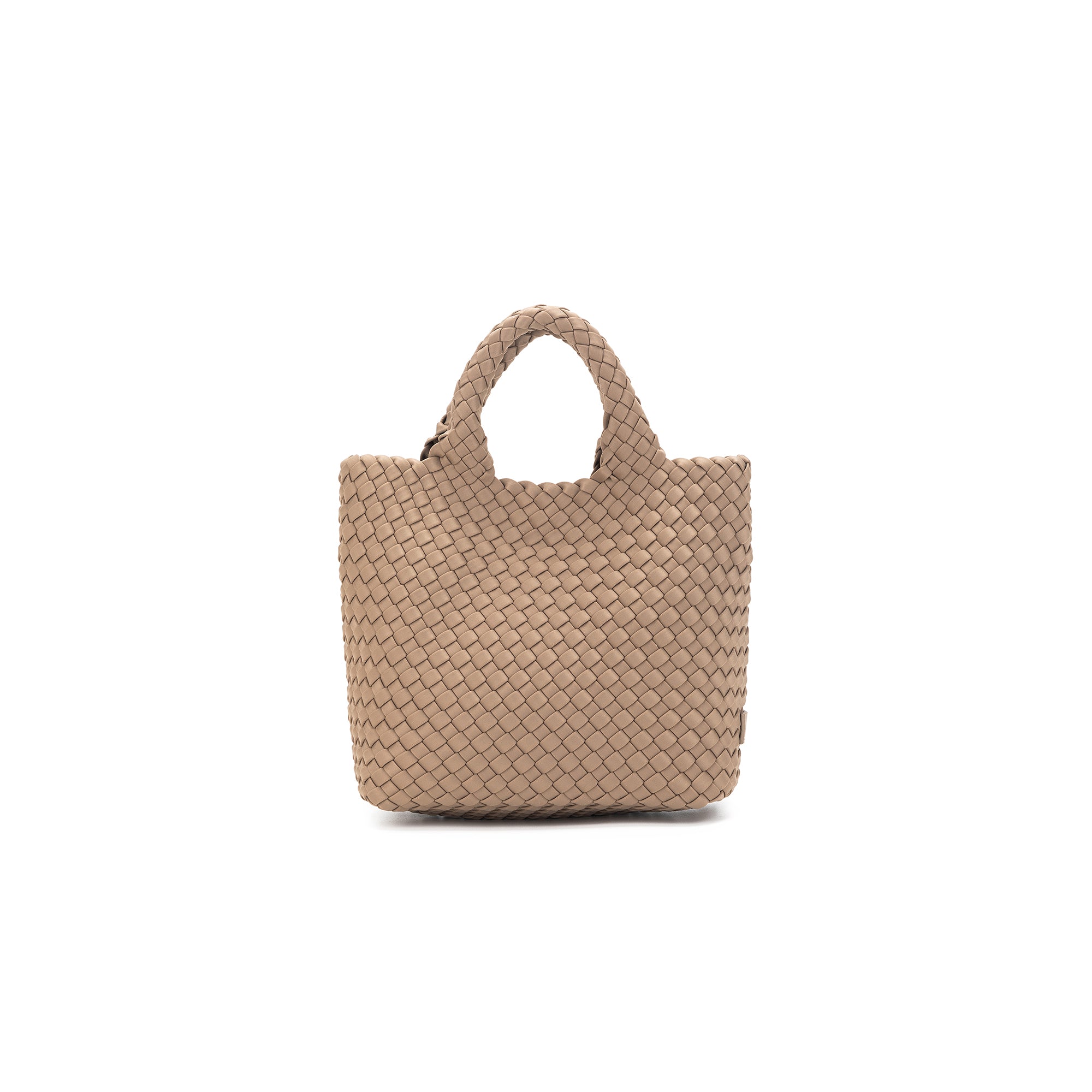 Riviera Taupe 2 Piece Mini Tote Handbag