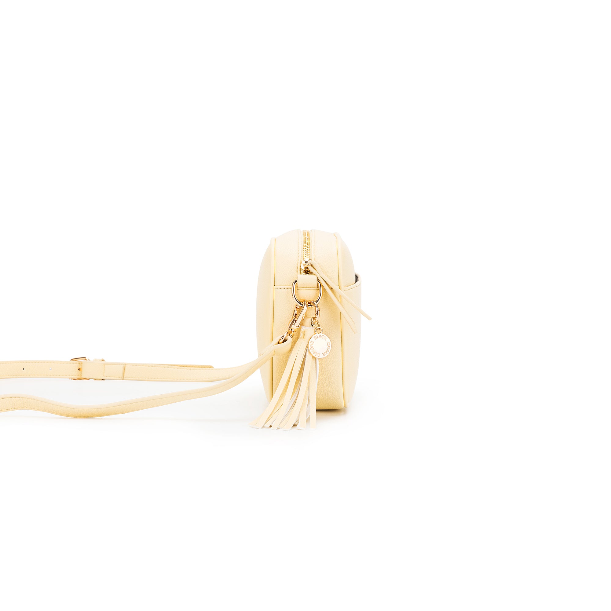 Indie Yellow Chiffon Crossbody Bag