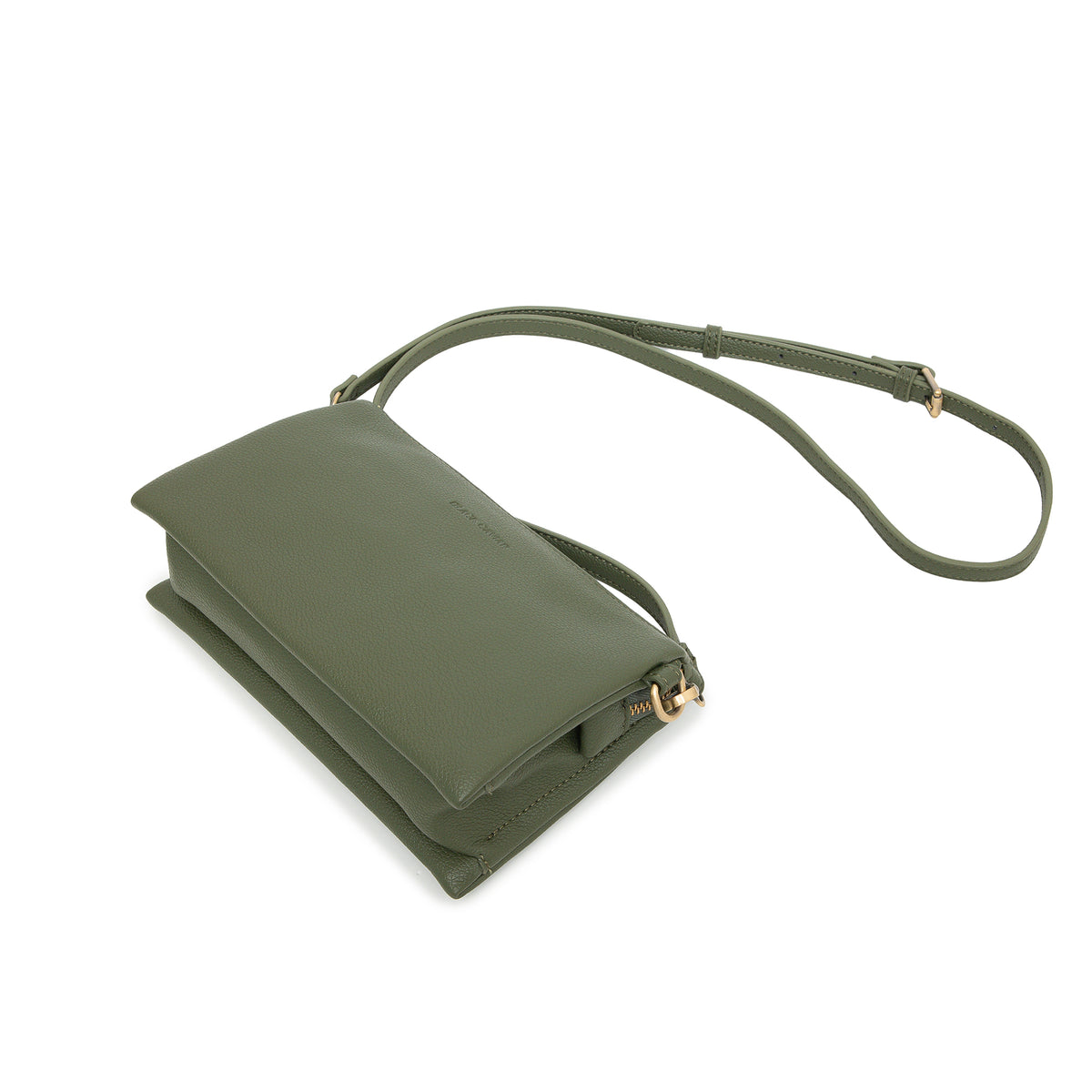 Edie Dark Olive Crossbody Bag
