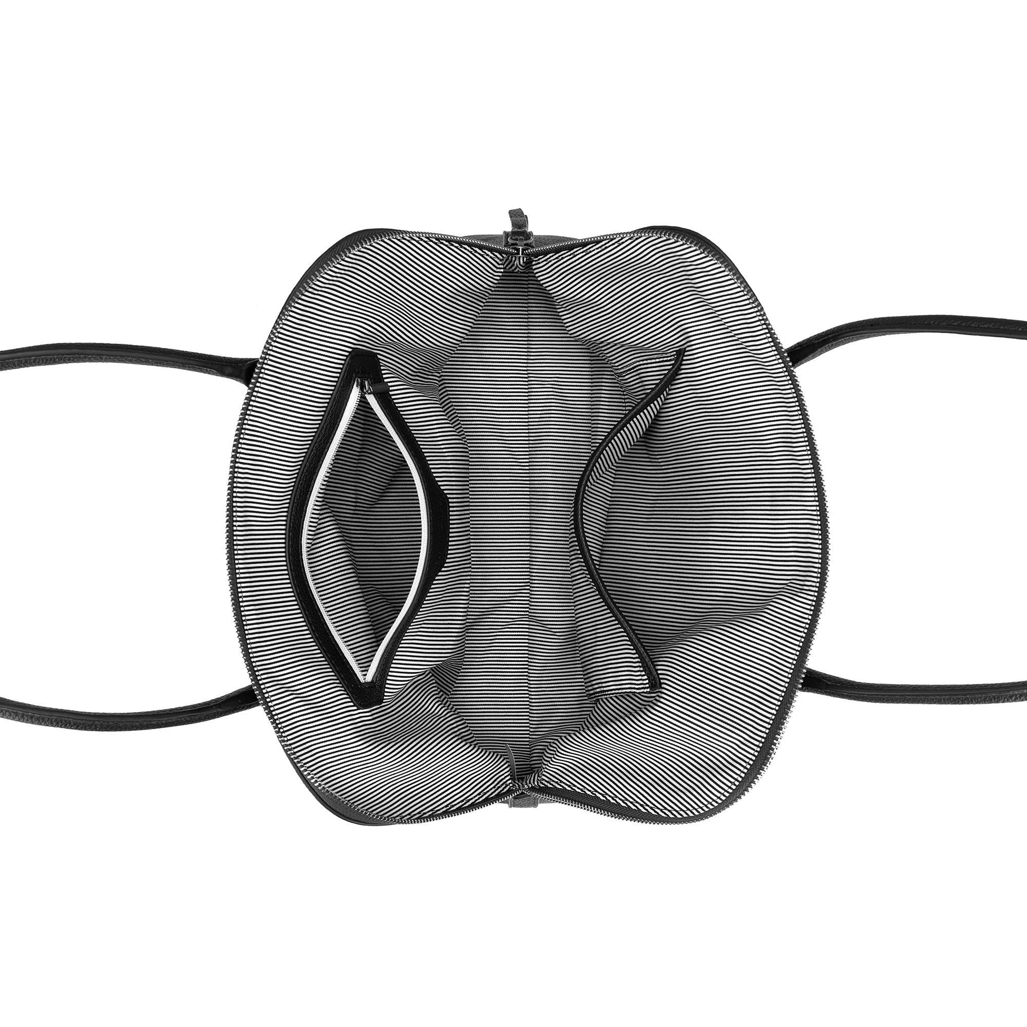 Francesca Black 3 Piece Handbag