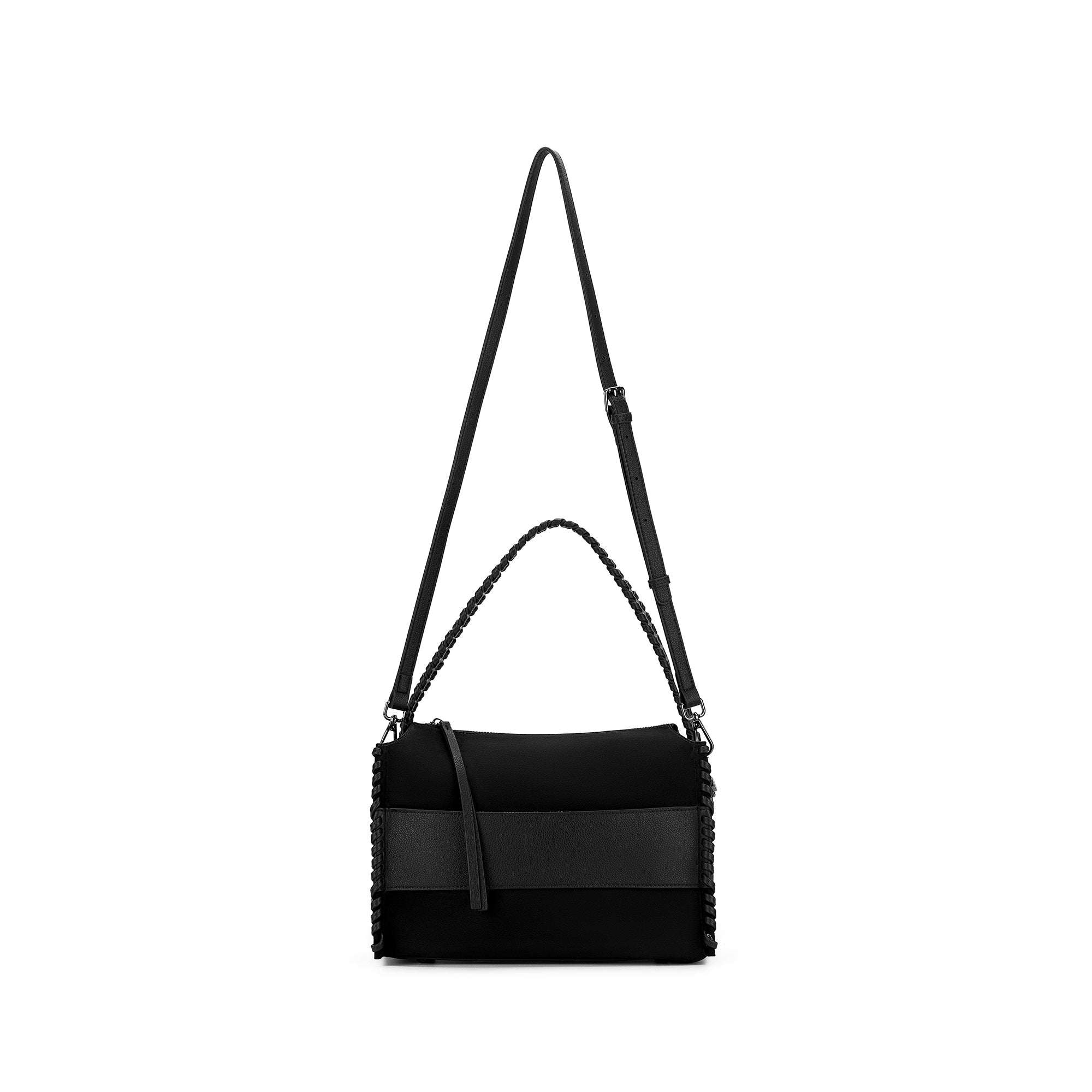 Sandie Black Shoulder Crossbody