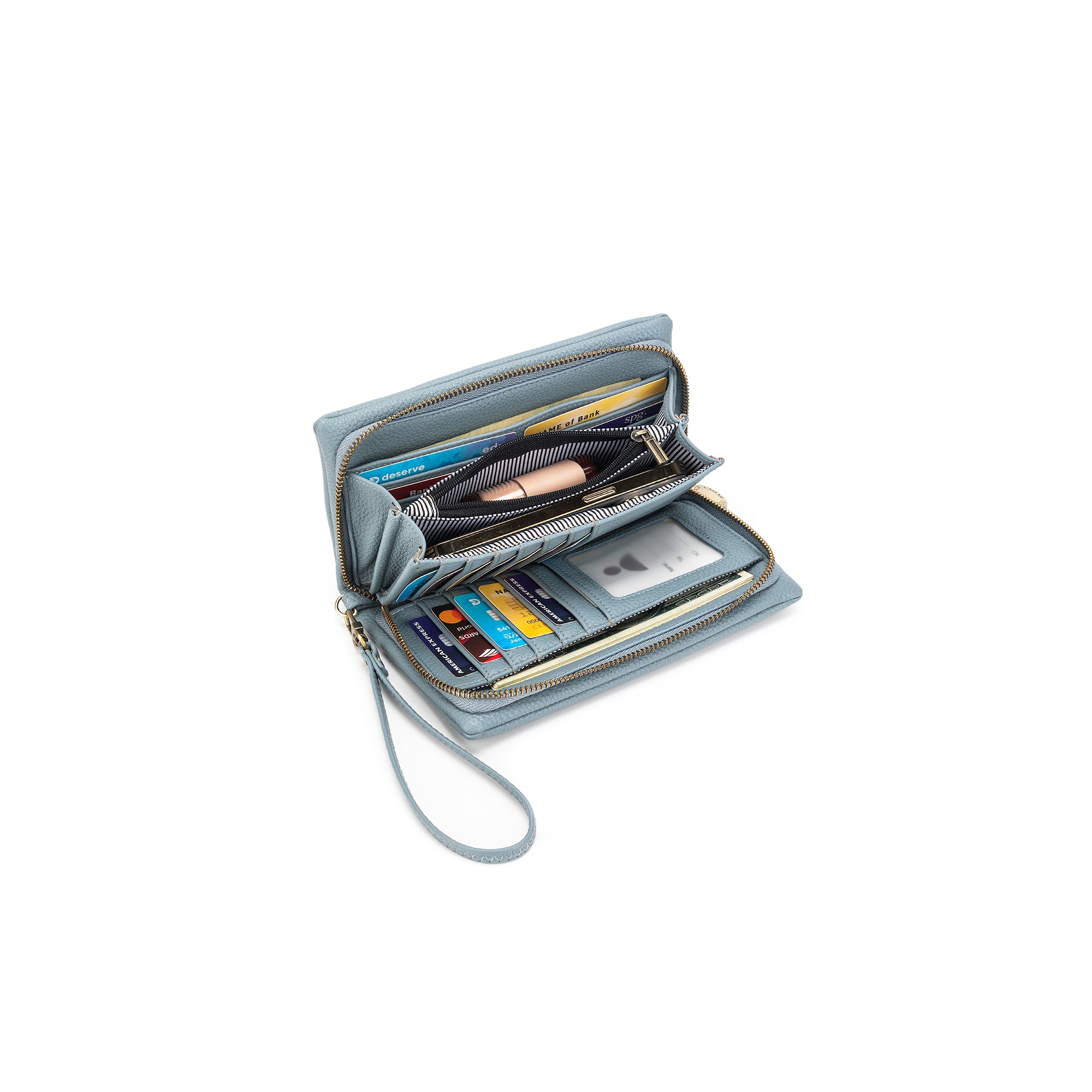 Mavie Ocean Breeze Blue Crossbody Wallet