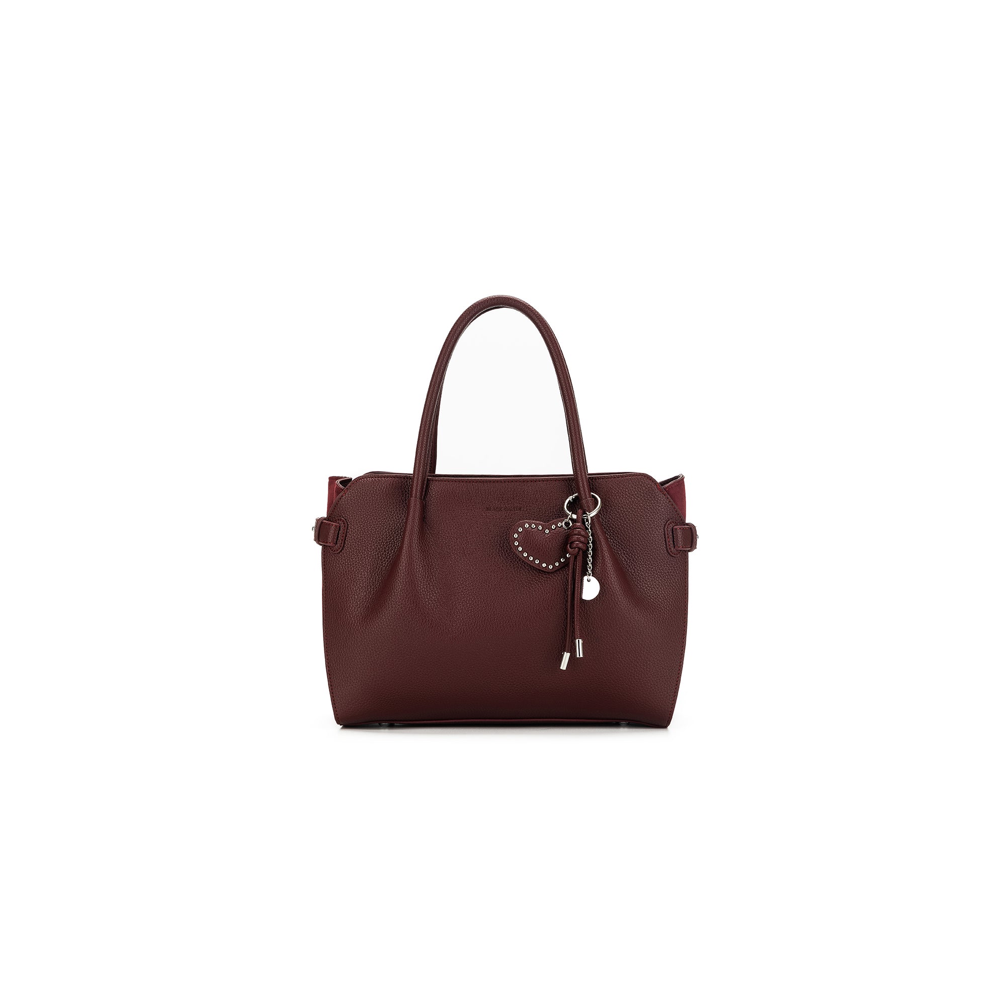 Alexandra Burgundy 3 Piece Handbag