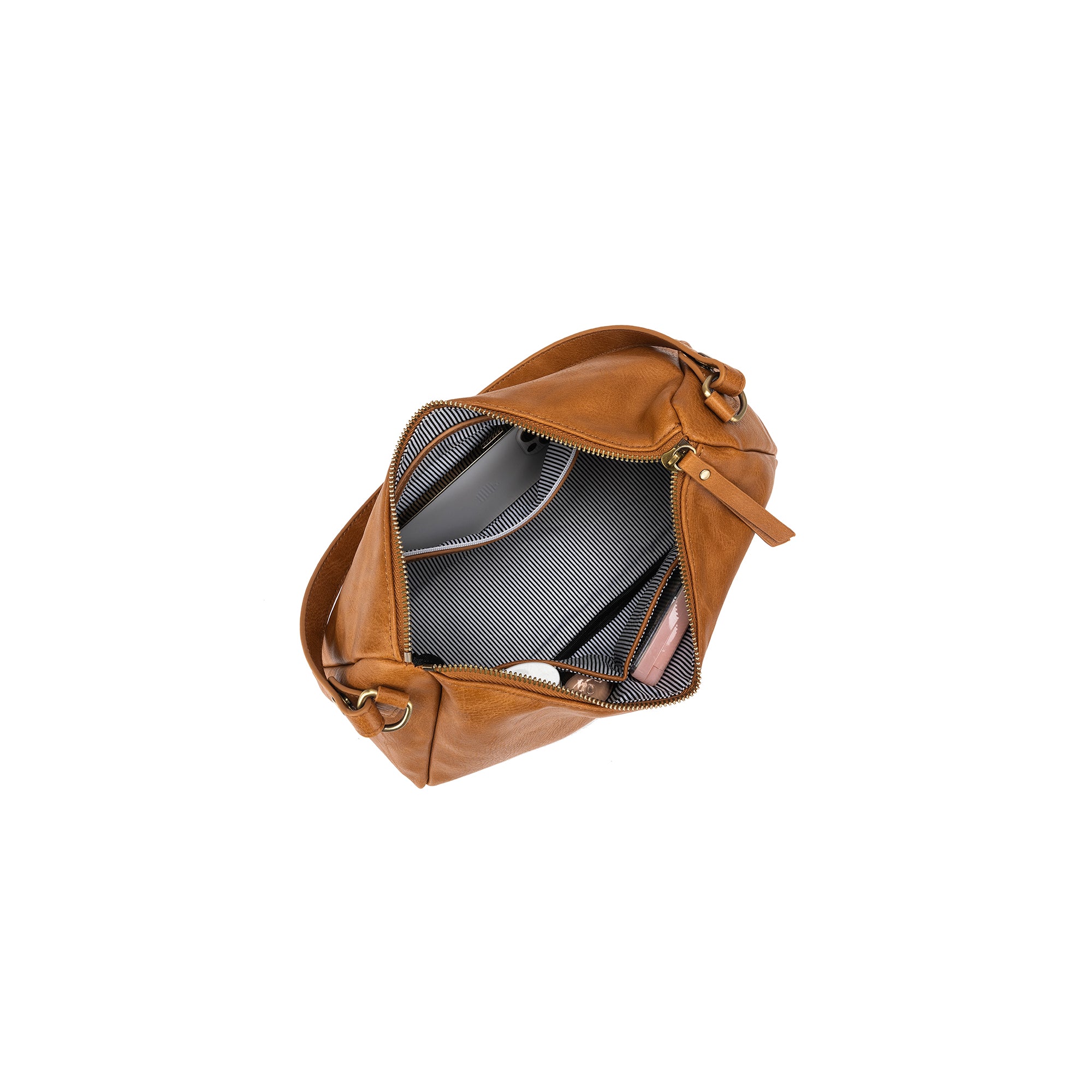 Claudette Tan Shoulder Crossbody Bag