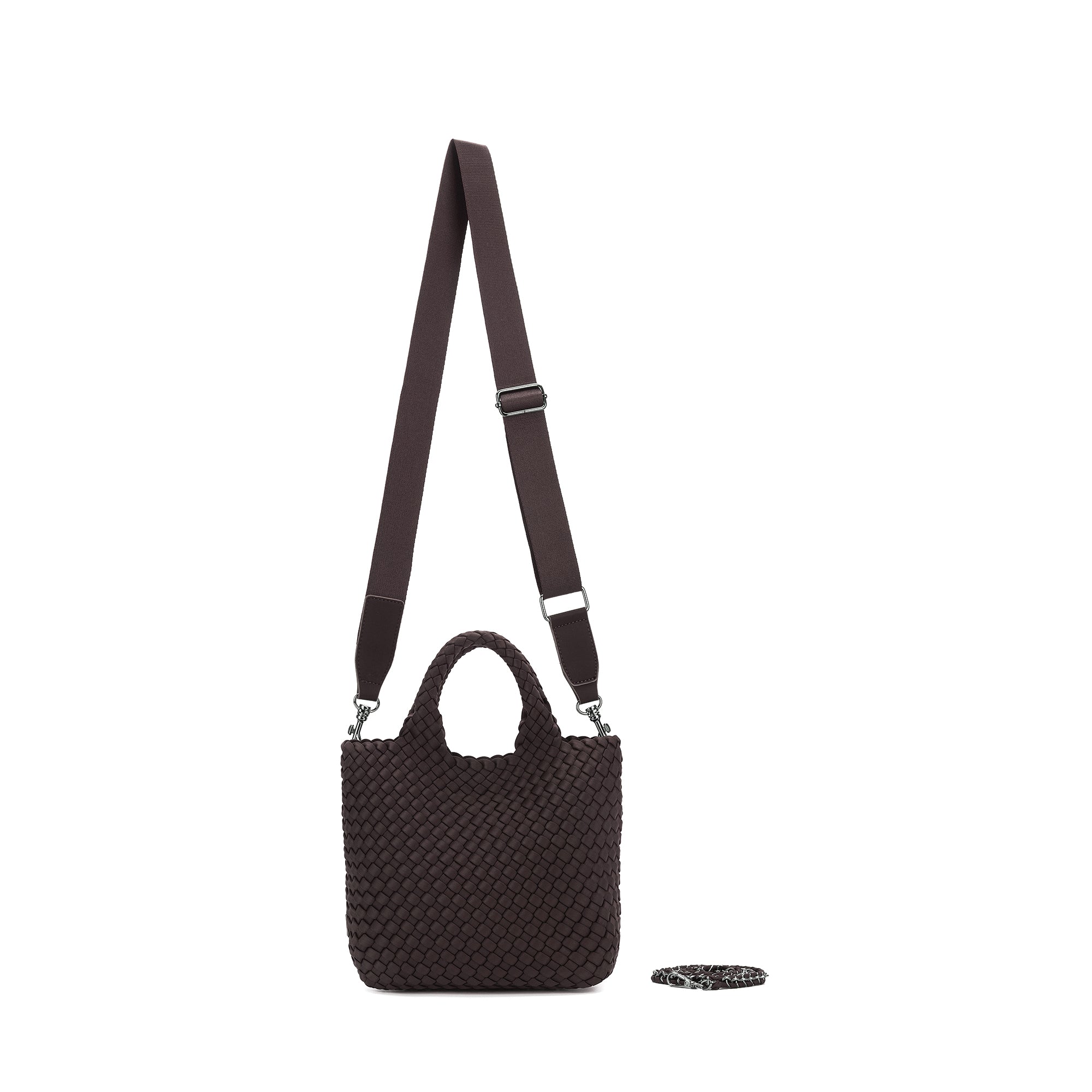 Riviera Chocolate 2 Piece Mini Tote Handbag