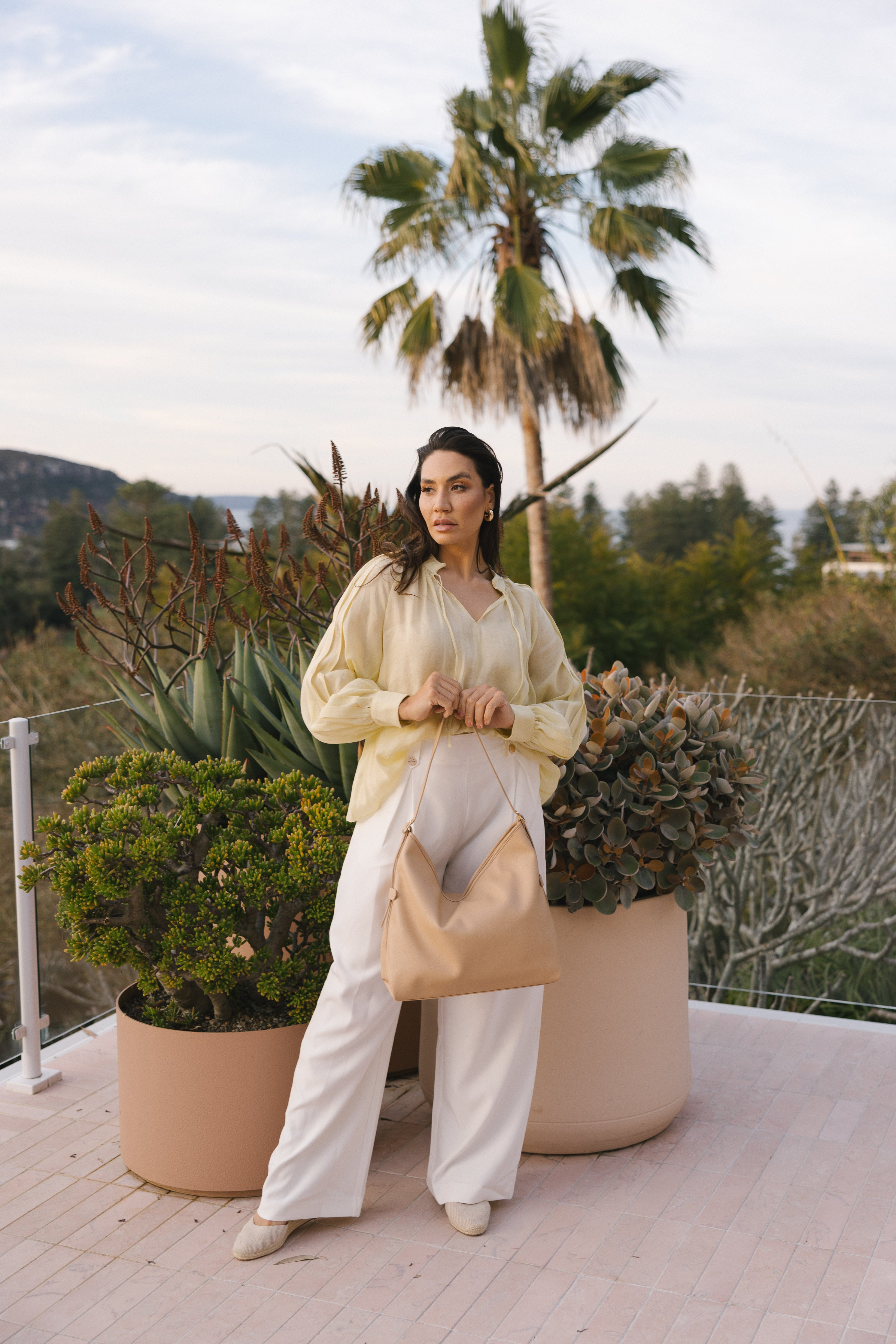 Madeleine Sand Large 3 Piece Relaxed Hobo