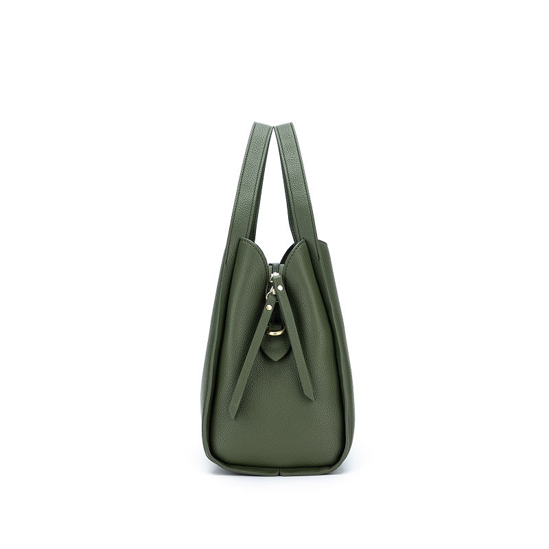 Astrid Deep Green 2 Piece Handbag