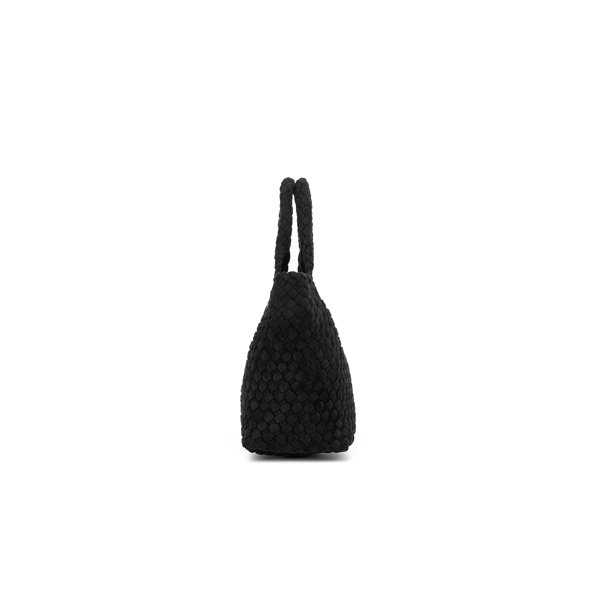 Cherie Black 2 Piece Suedette Mini Handbag