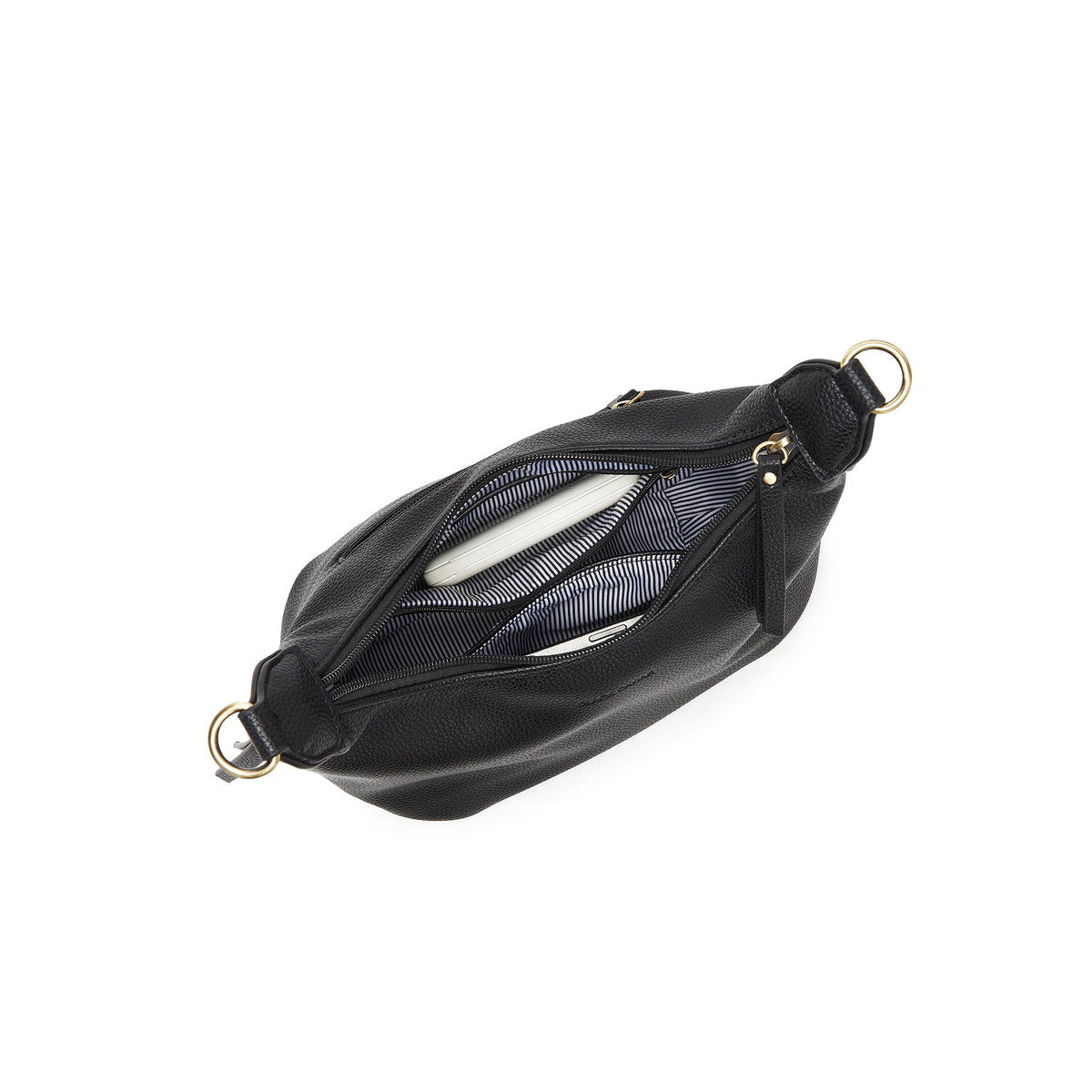Carey Black Crossbody Bag