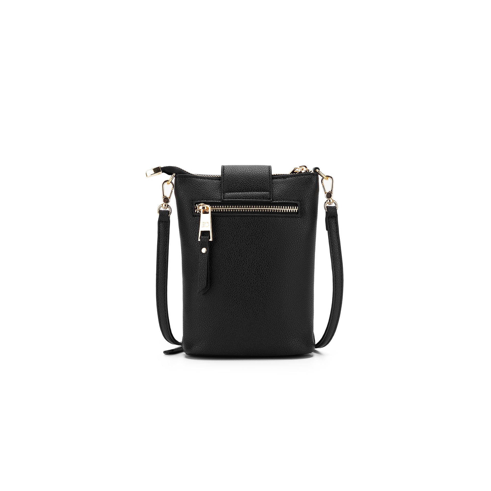 Lainey Black Phone Crossbody Bag