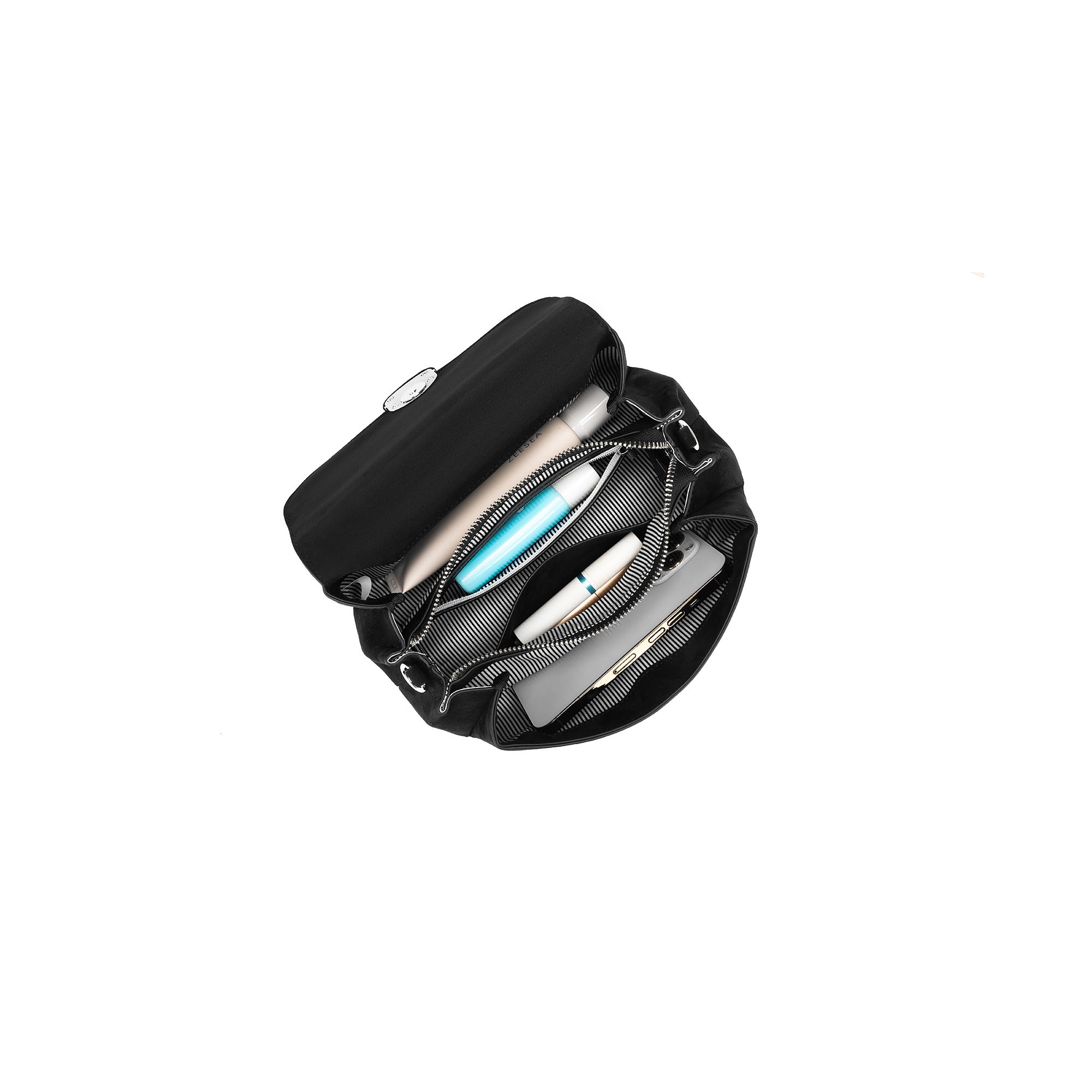 Mercer Black Shoulder Crossbody