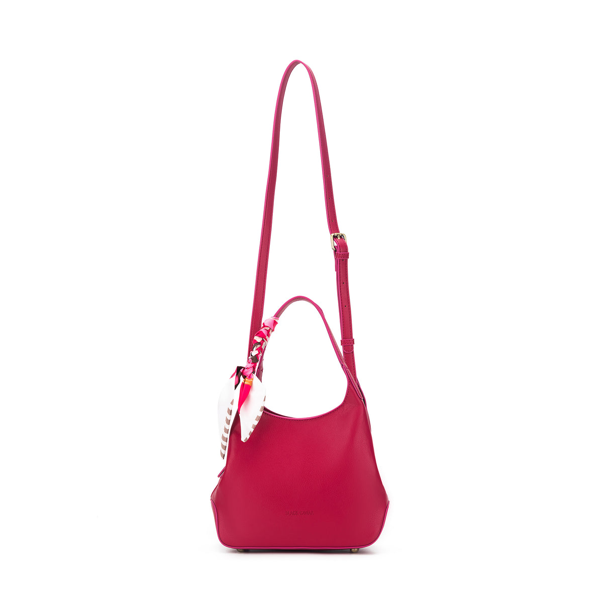 Mini Dune Hot Pink 2 Piece Vegan Leather Top Handle Handbag
