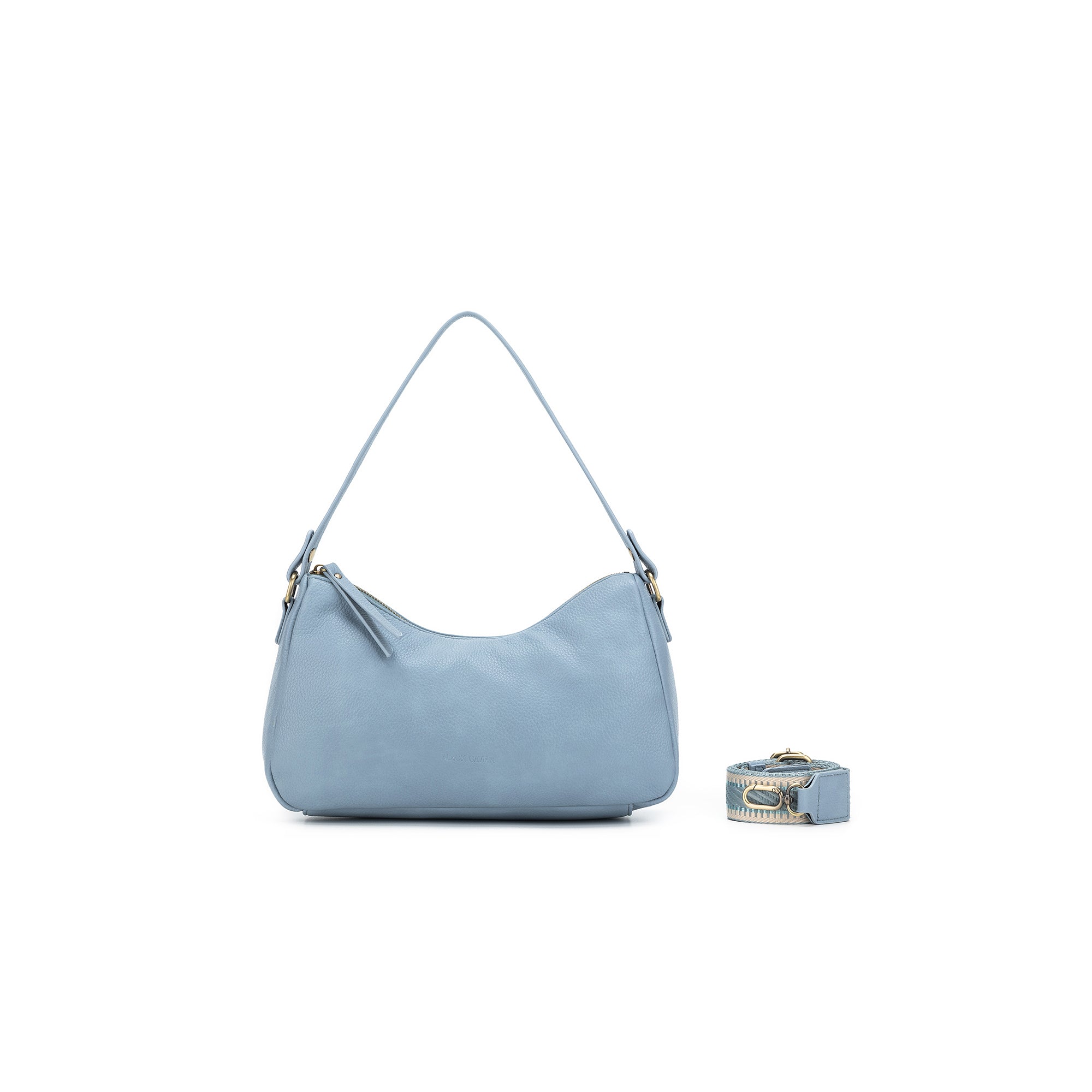 Claudette Denim Blue Shoulder Crossbody Bag