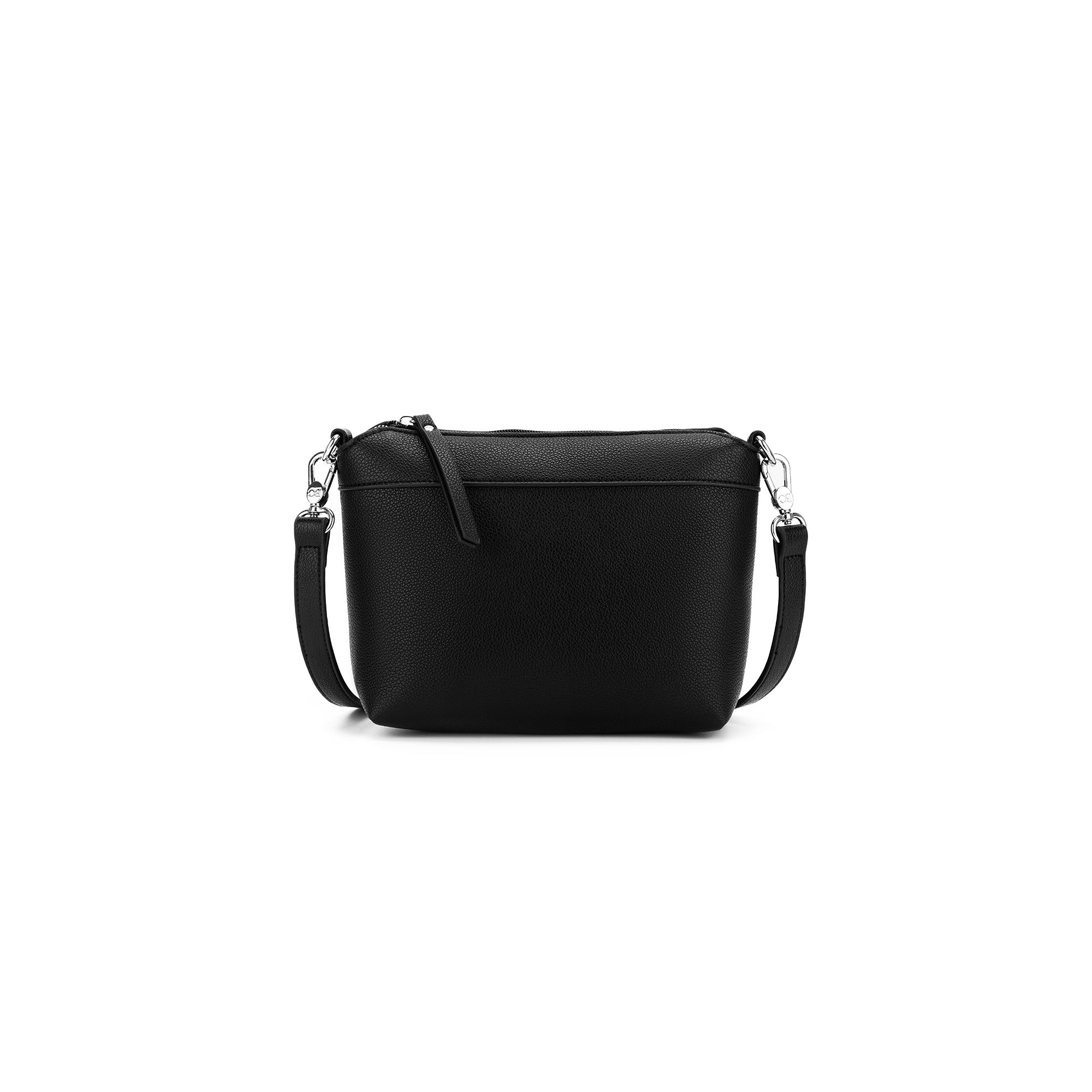 Tiffany Black 2 Piece Handbag