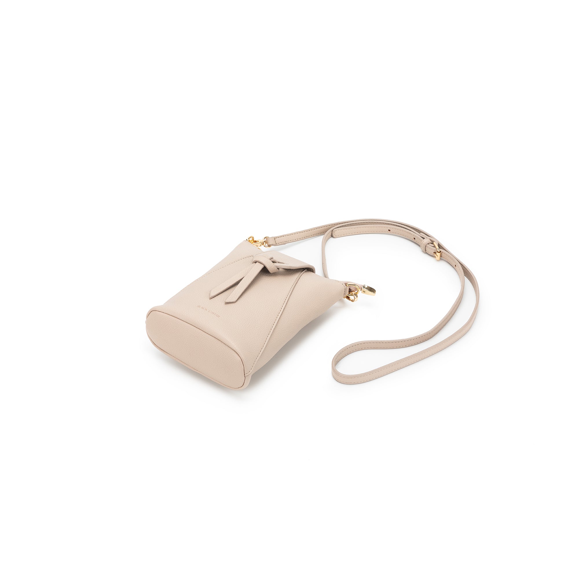 Lainey Oatmeal Phone Crossbody Bag