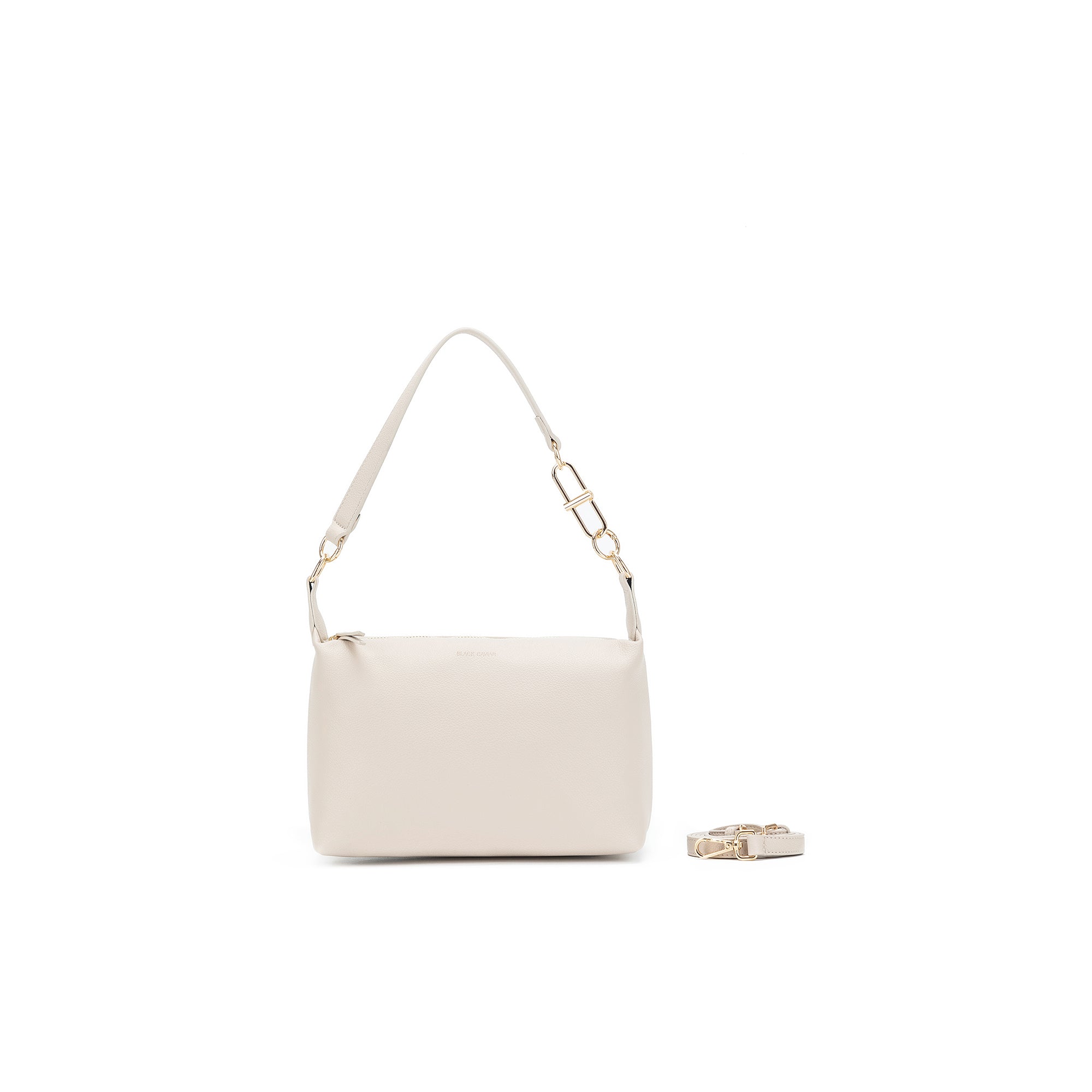 Elodie Oatmeal Top Handle Crossbody Bag