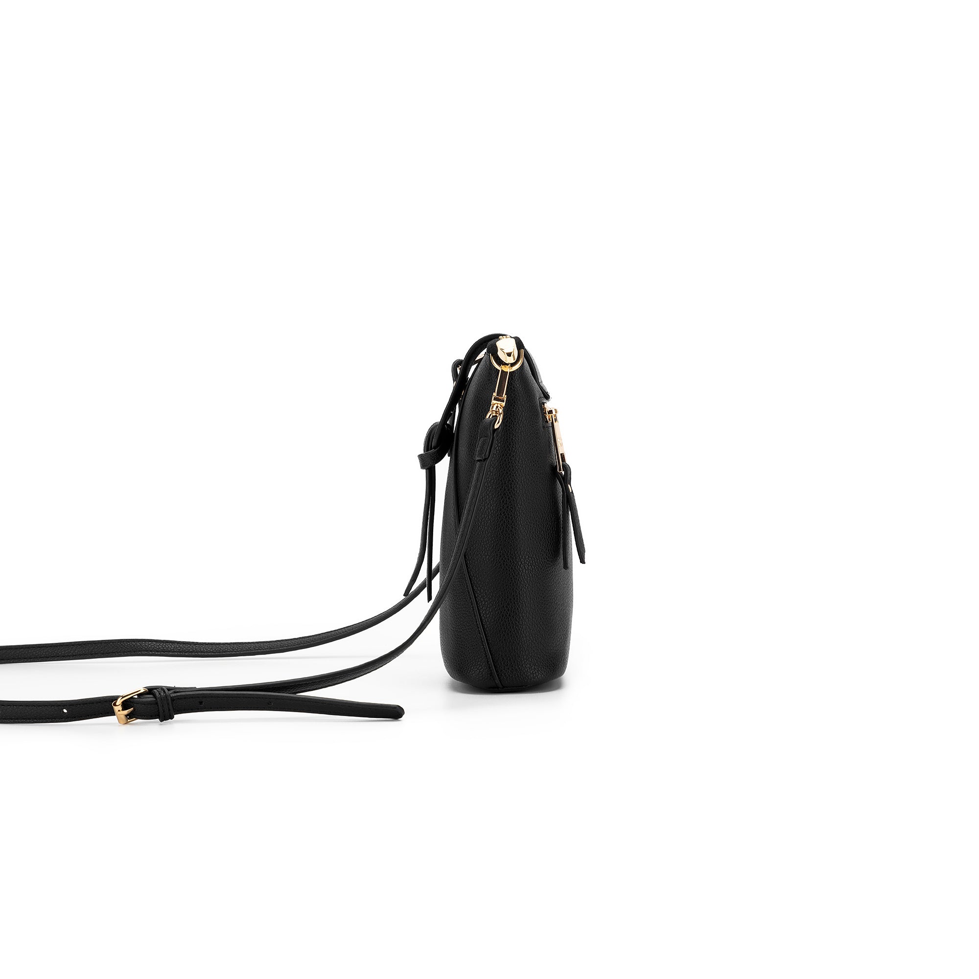 Lainey Black Phone Crossbody Bag