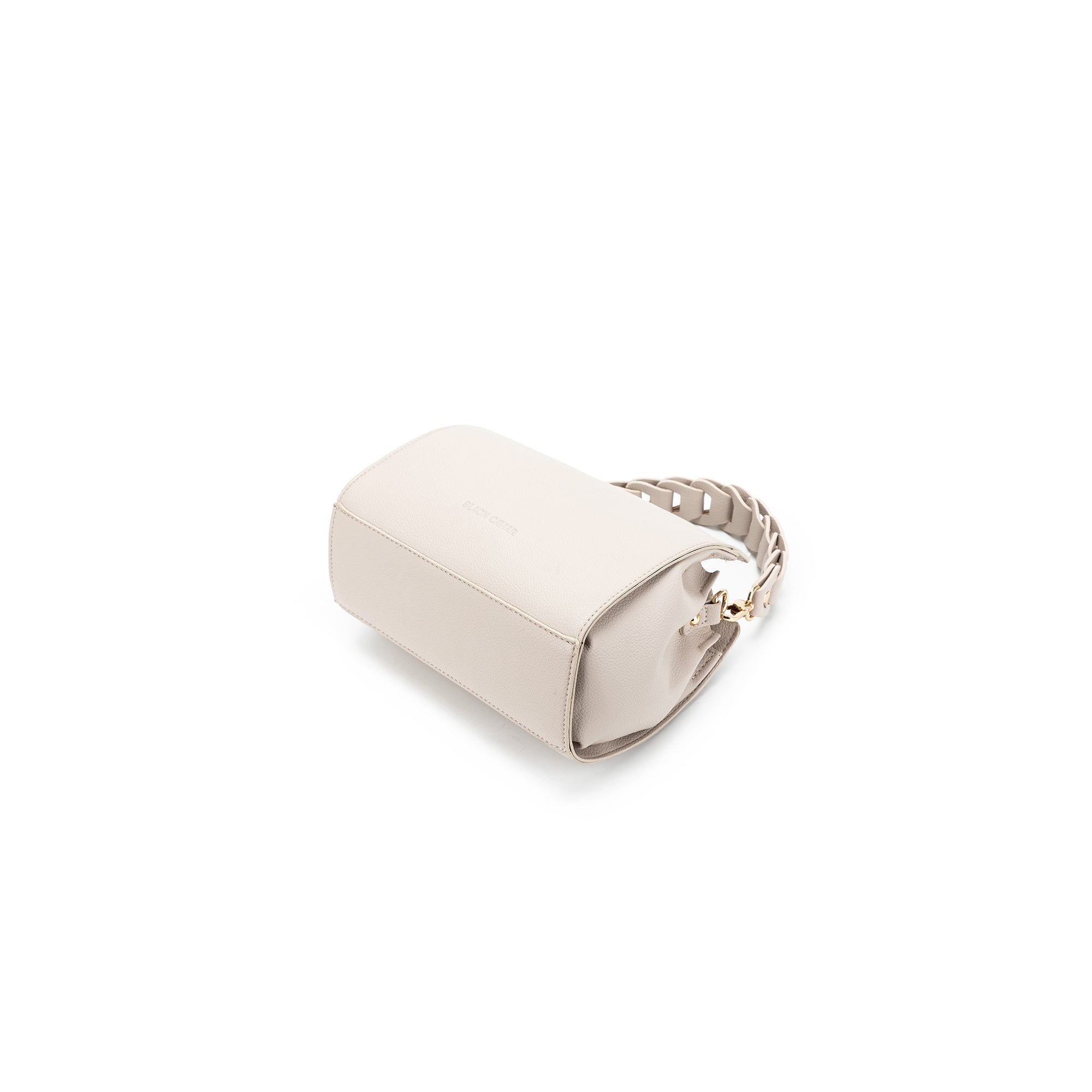 Lua Oatmeal Plait 3 Compartment Handbag