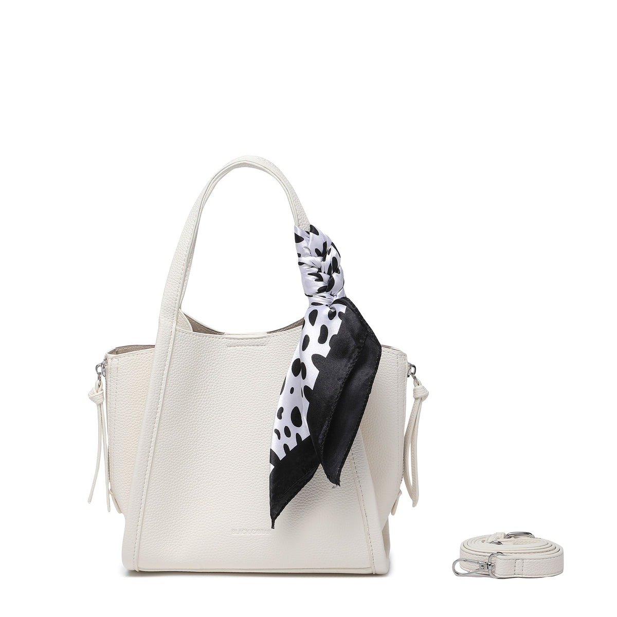 Brie White 2 Piece Handbag