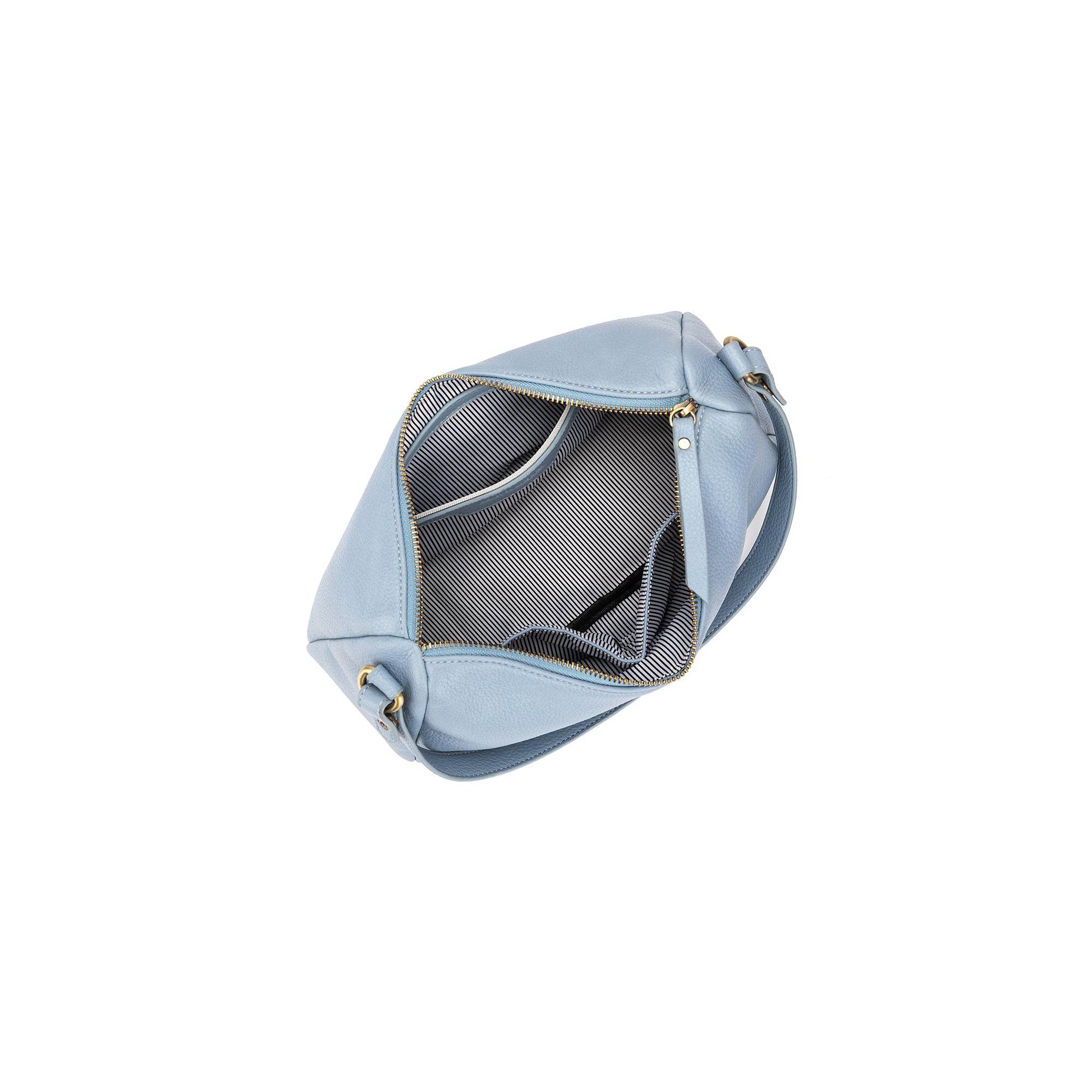 Claudette Denim Blue Shoulder Crossbody Bag