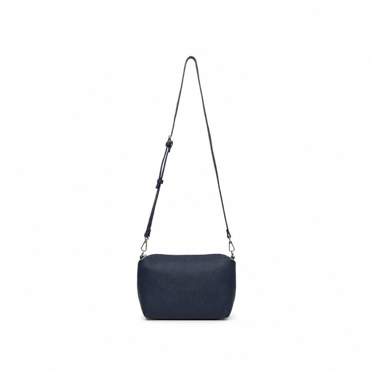 Isabel Navy 3 Piece Perforated Handbag