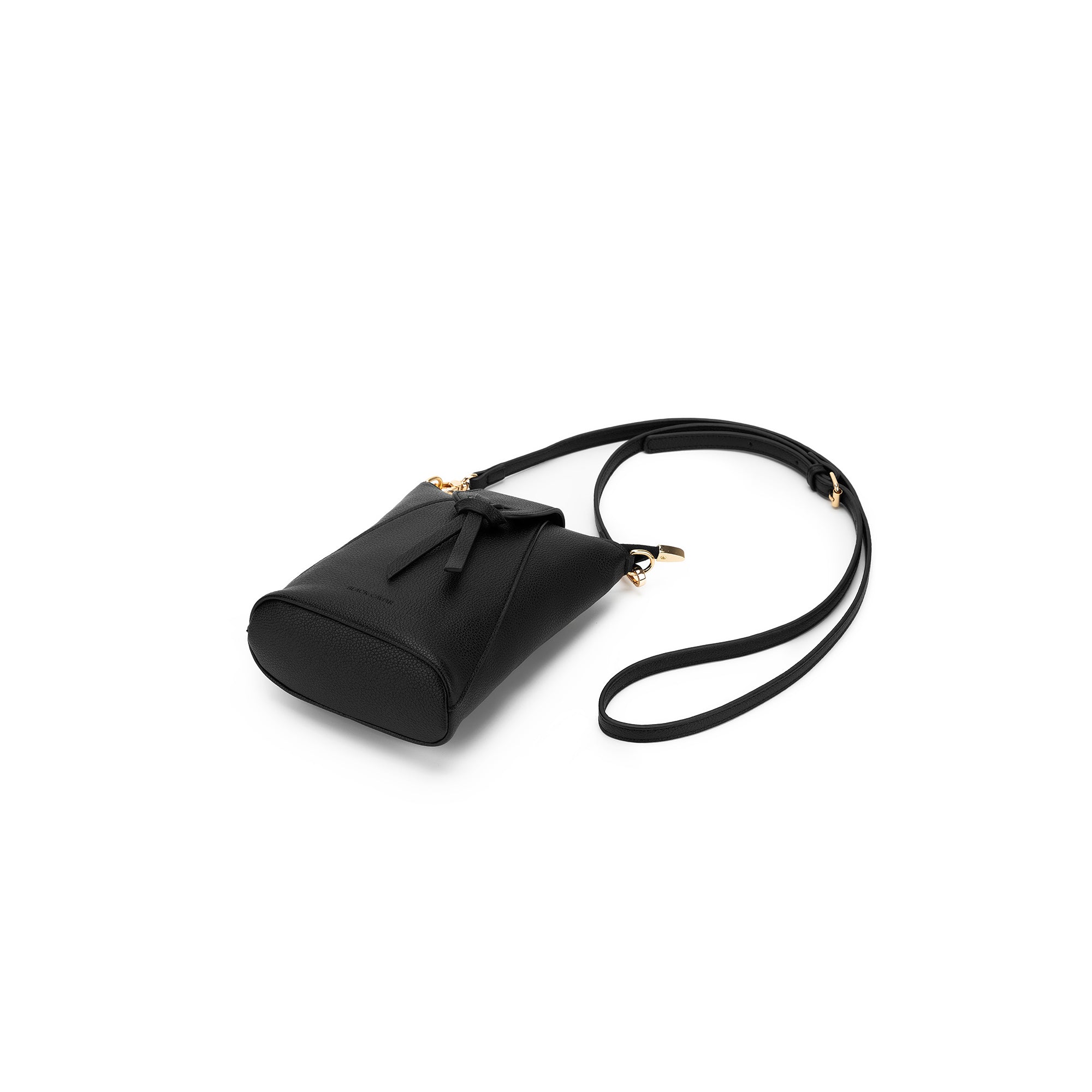Lainey Black Phone Crossbody Bag
