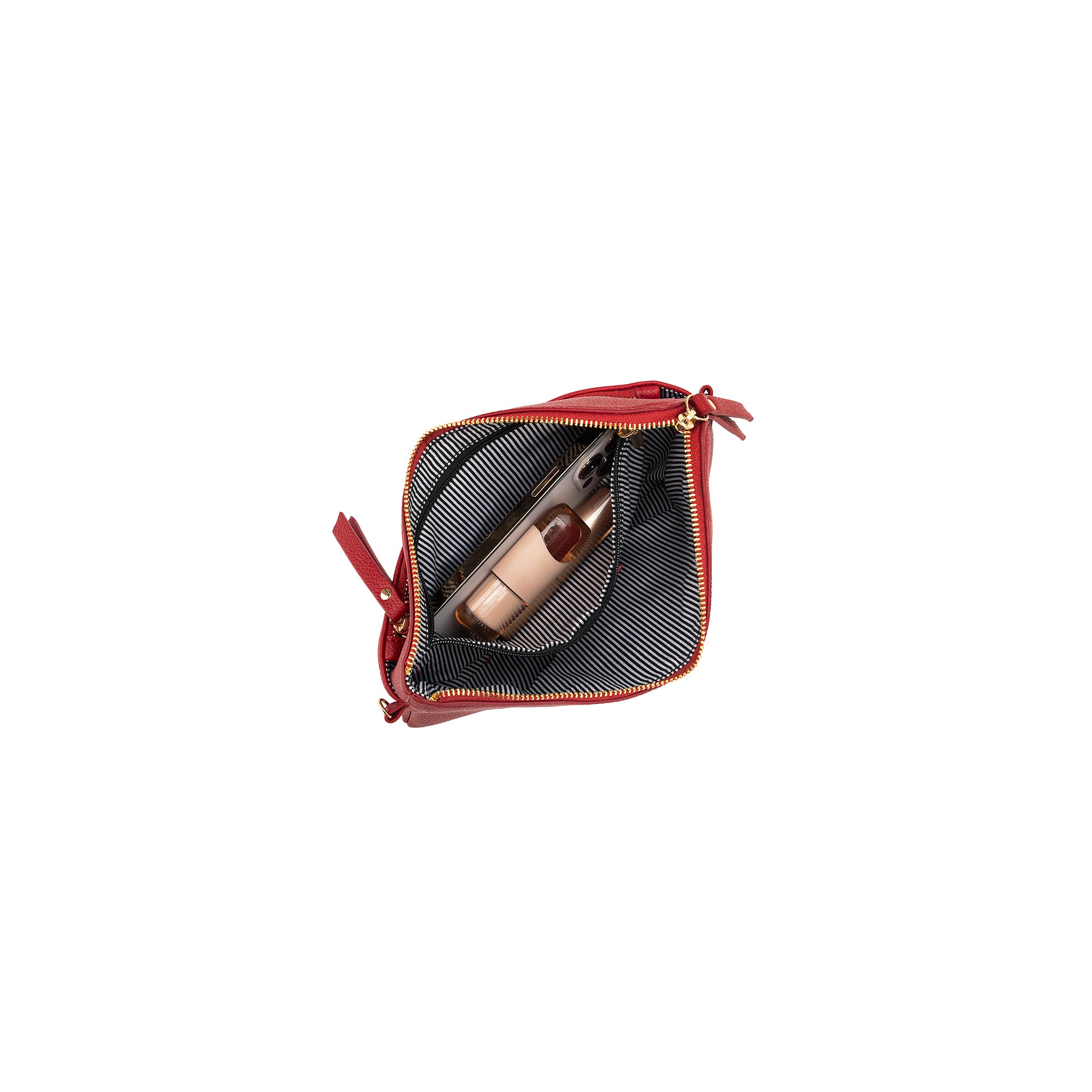 Jessie Scarlet Red Crossbody/Clutch
