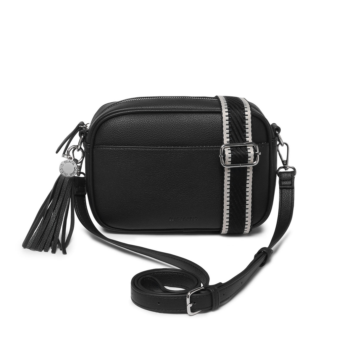 Indie Black Crossbody Bag