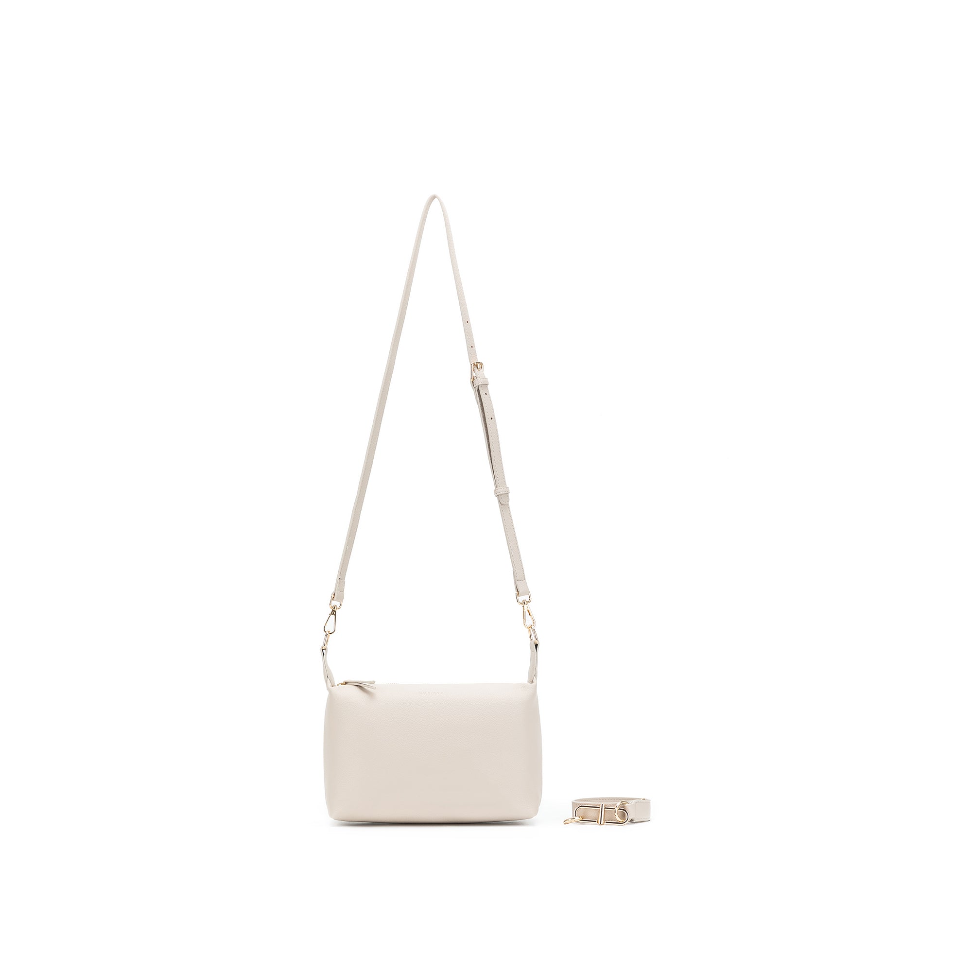 Elodie Oatmeal Top Handle Crossbody Bag